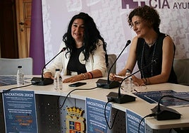 Asun Elorduy y Judith Castro.