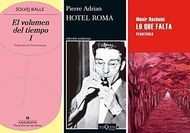 Las portadas de los libros de la semana.