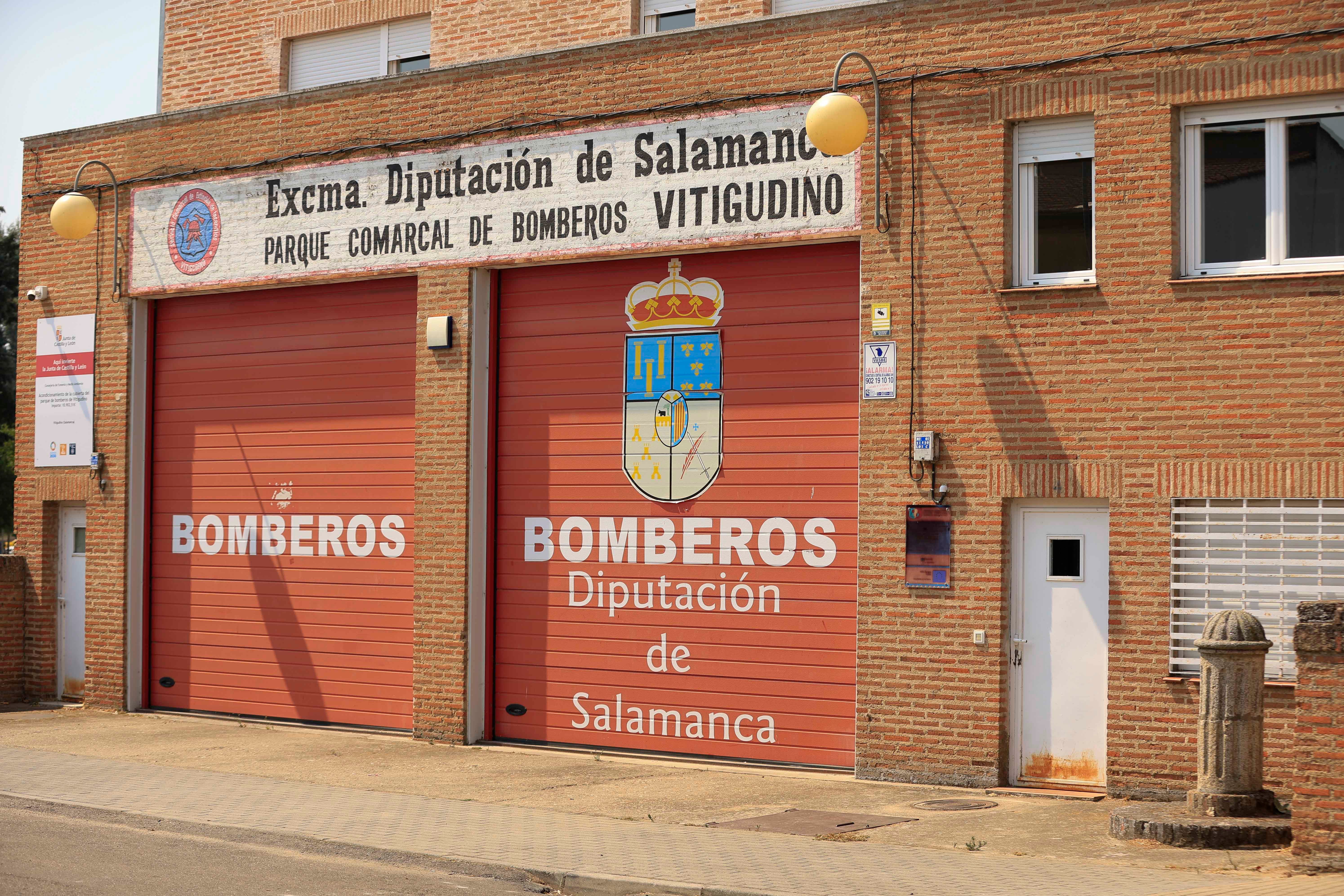Las imágenes del mayor incendio en la provincia de Salamanca