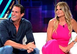 Makoke junto a su pareja Gonzalo Fernández en '¡De viernes!'.