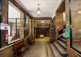 Interior de la Audiencia Provincial de Segovia.