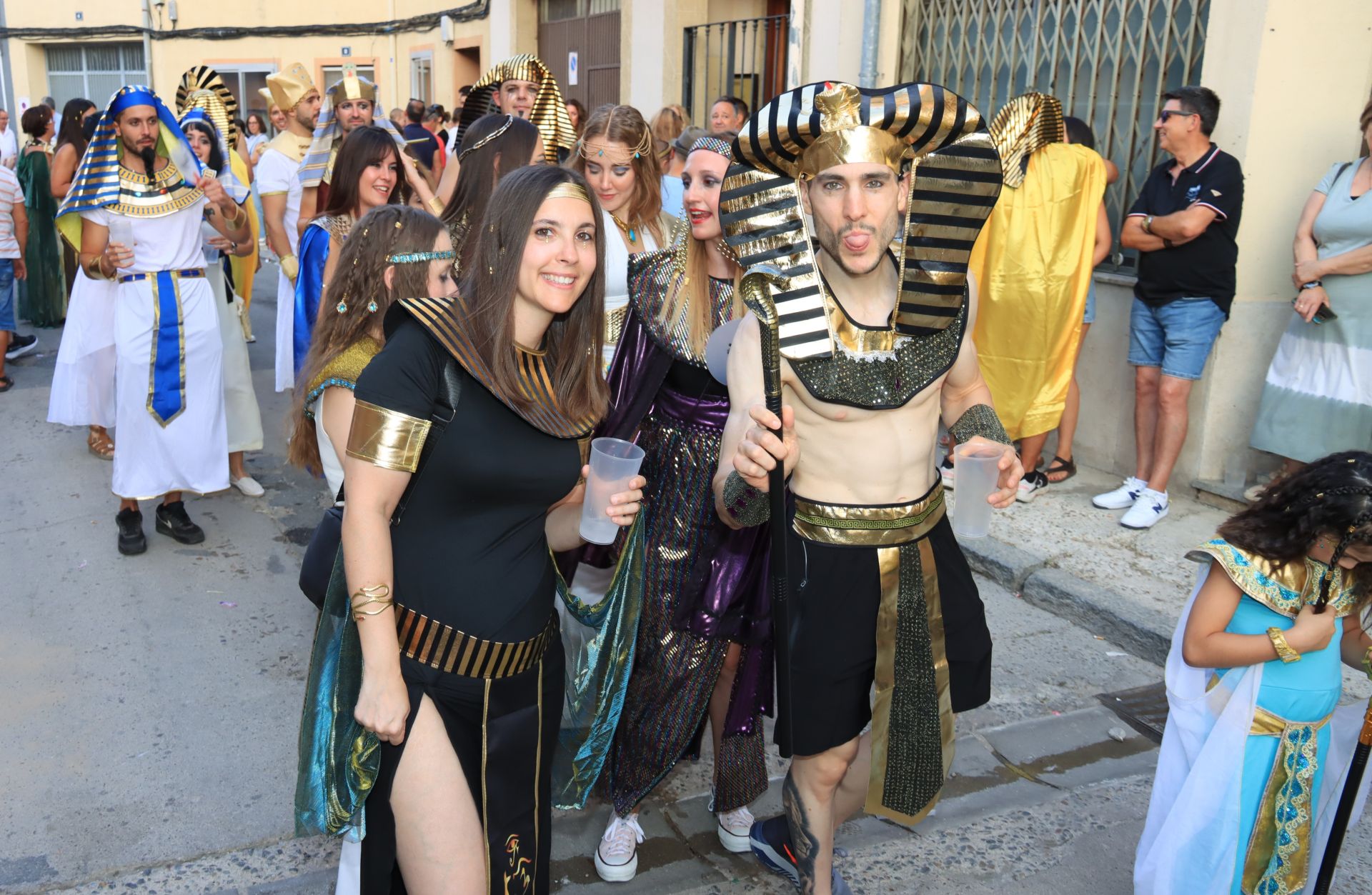 Fotografías del gran desfile de carrozas en Fuentepelayo