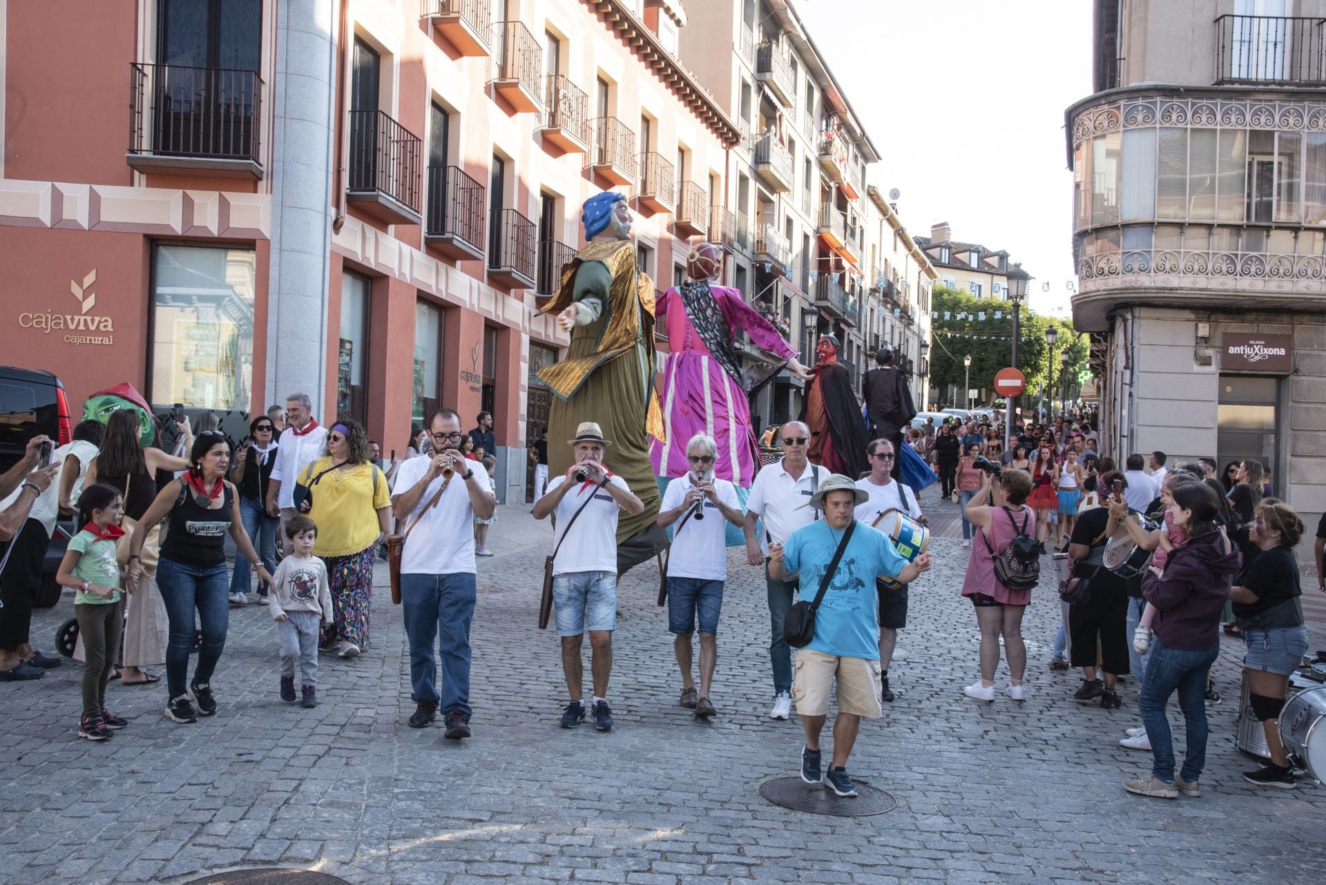 Fotos del inicio de las fiestas de La Granja de San Ildefonso