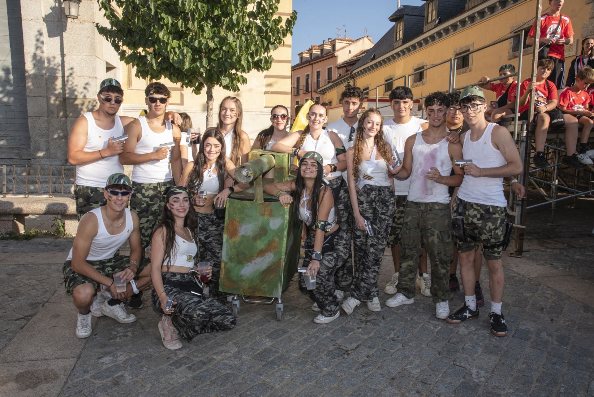 Fotos del inicio de las fiestas de La Granja de San Ildefonso