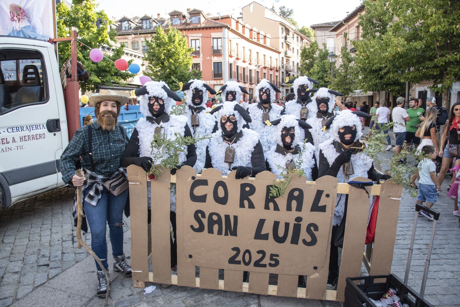Fotos del inicio de las fiestas de La Granja de San Ildefonso