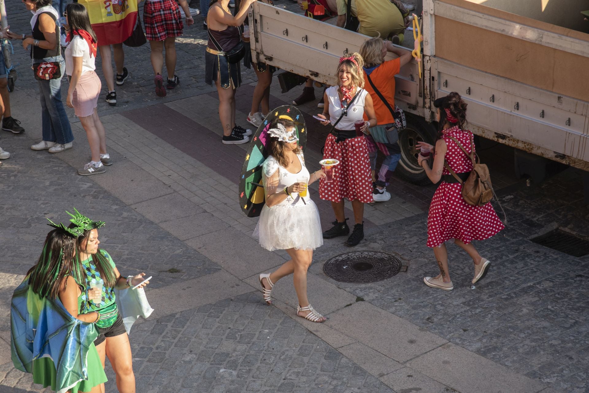 Fotos del inicio de las fiestas de La Granja de San Ildefonso