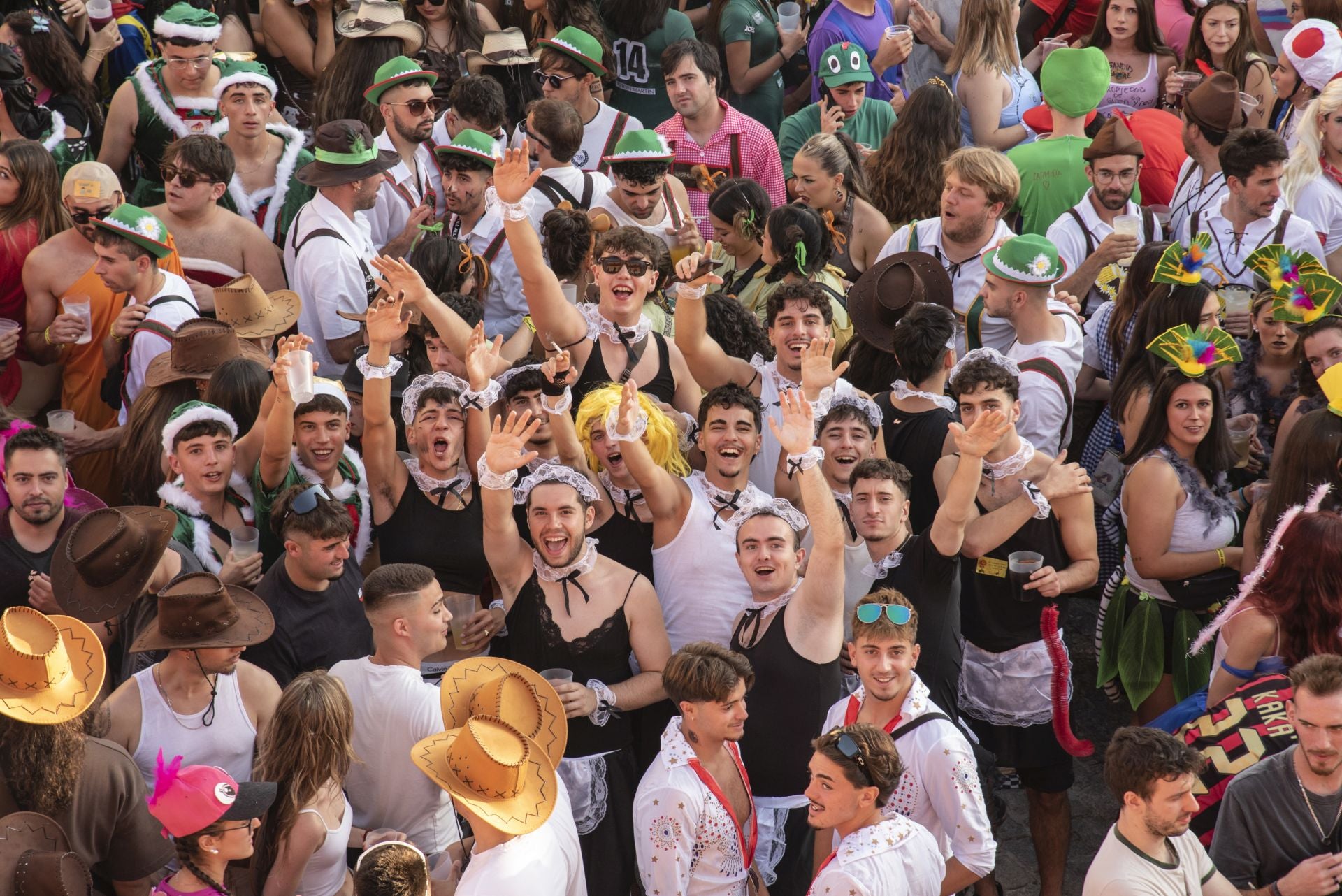 Fotos del inicio de las fiestas de La Granja de San Ildefonso