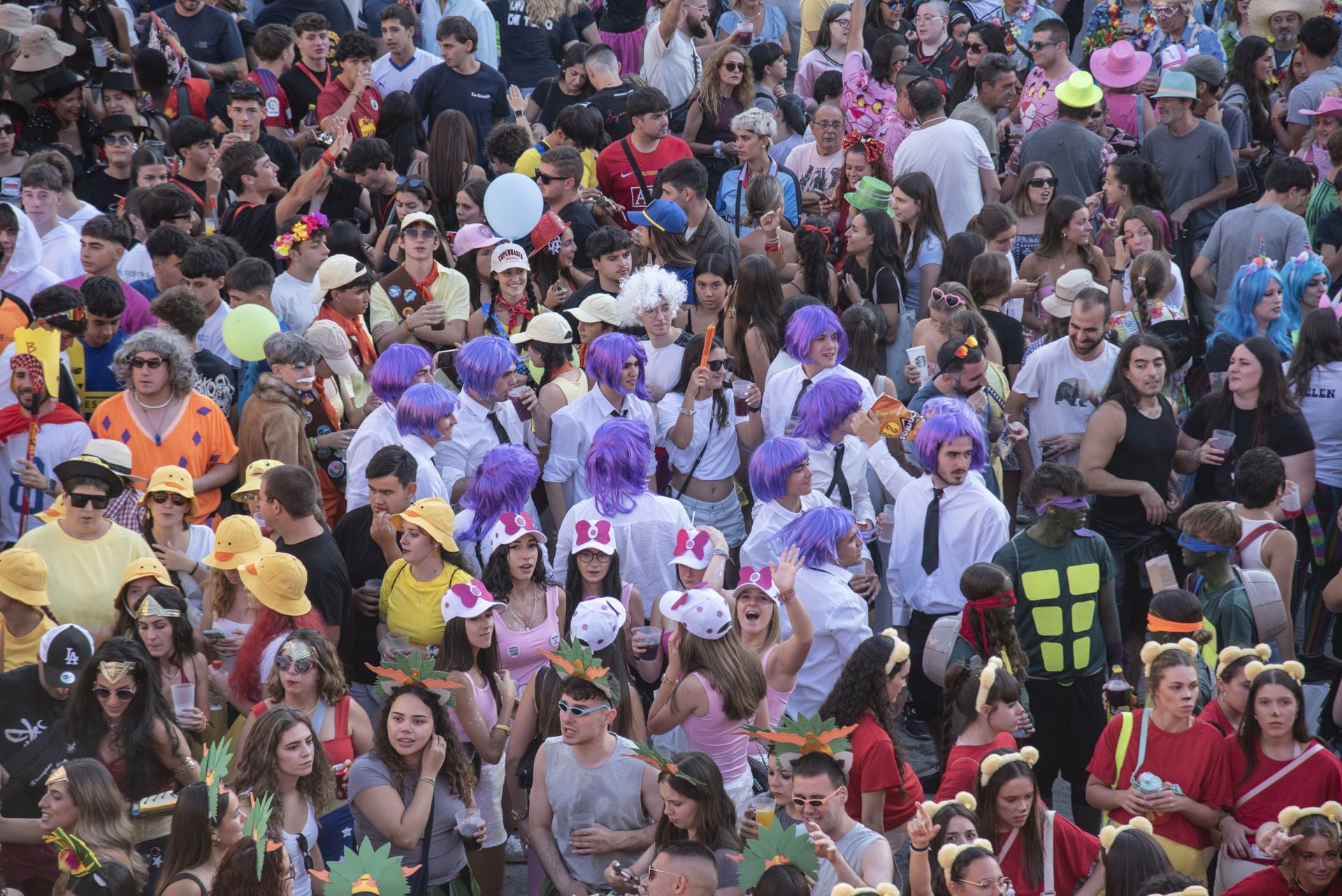 Fotos del inicio de las fiestas de La Granja de San Ildefonso