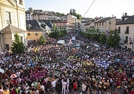 Inicio de las fiestas de San Luis 2025.