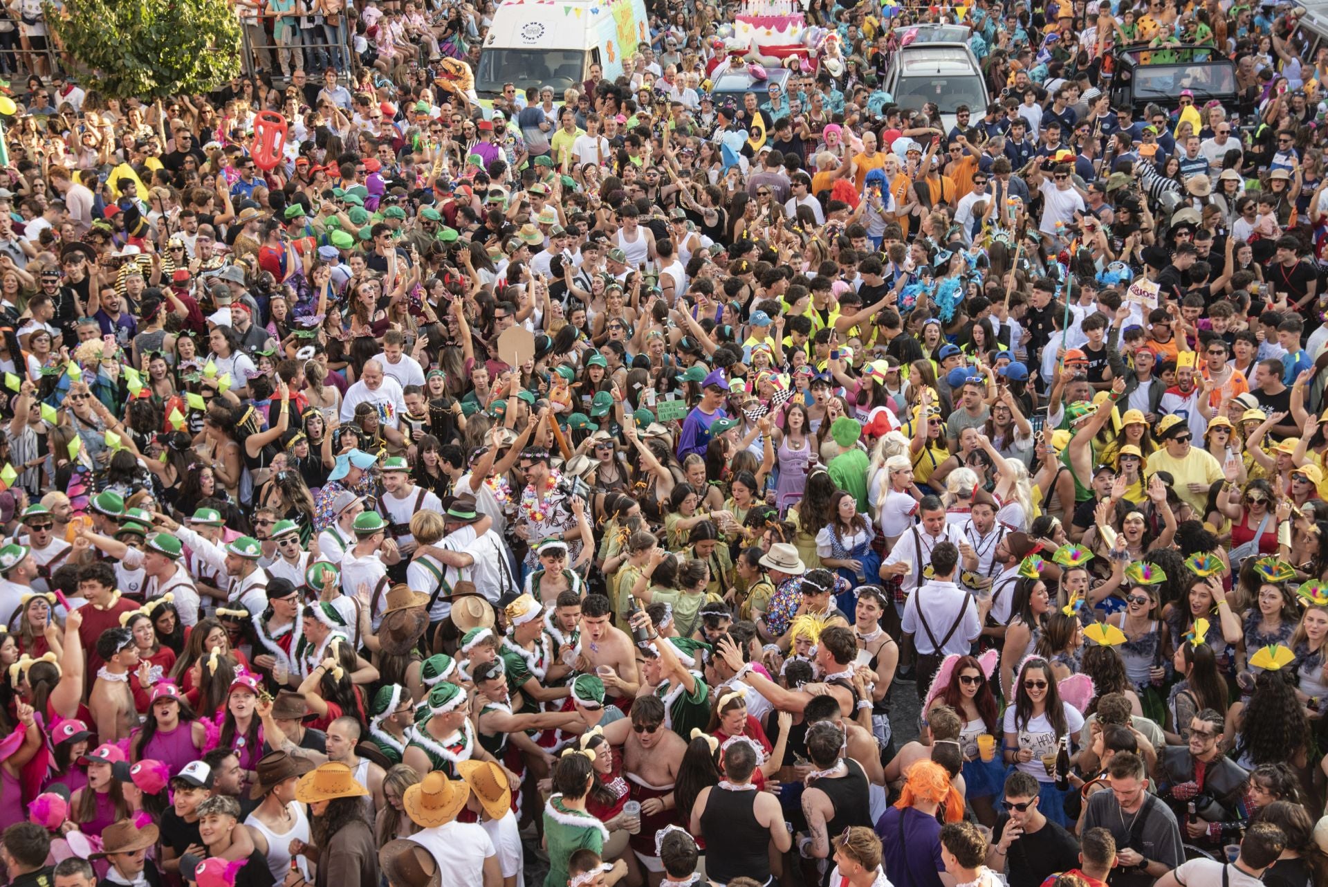 Fotos del inicio de las fiestas de La Granja de San Ildefonso