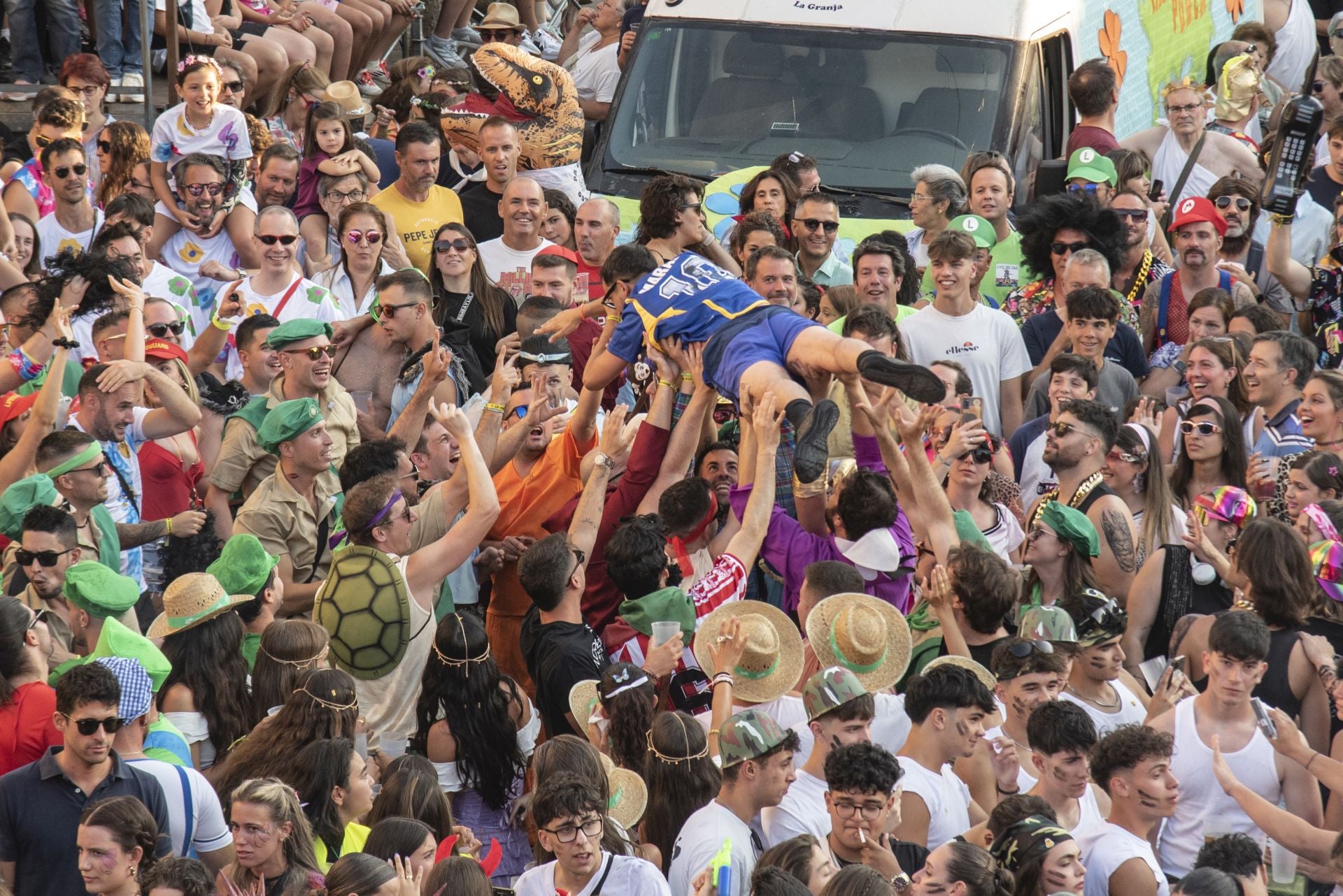 Fotos del inicio de las fiestas de La Granja de San Ildefonso