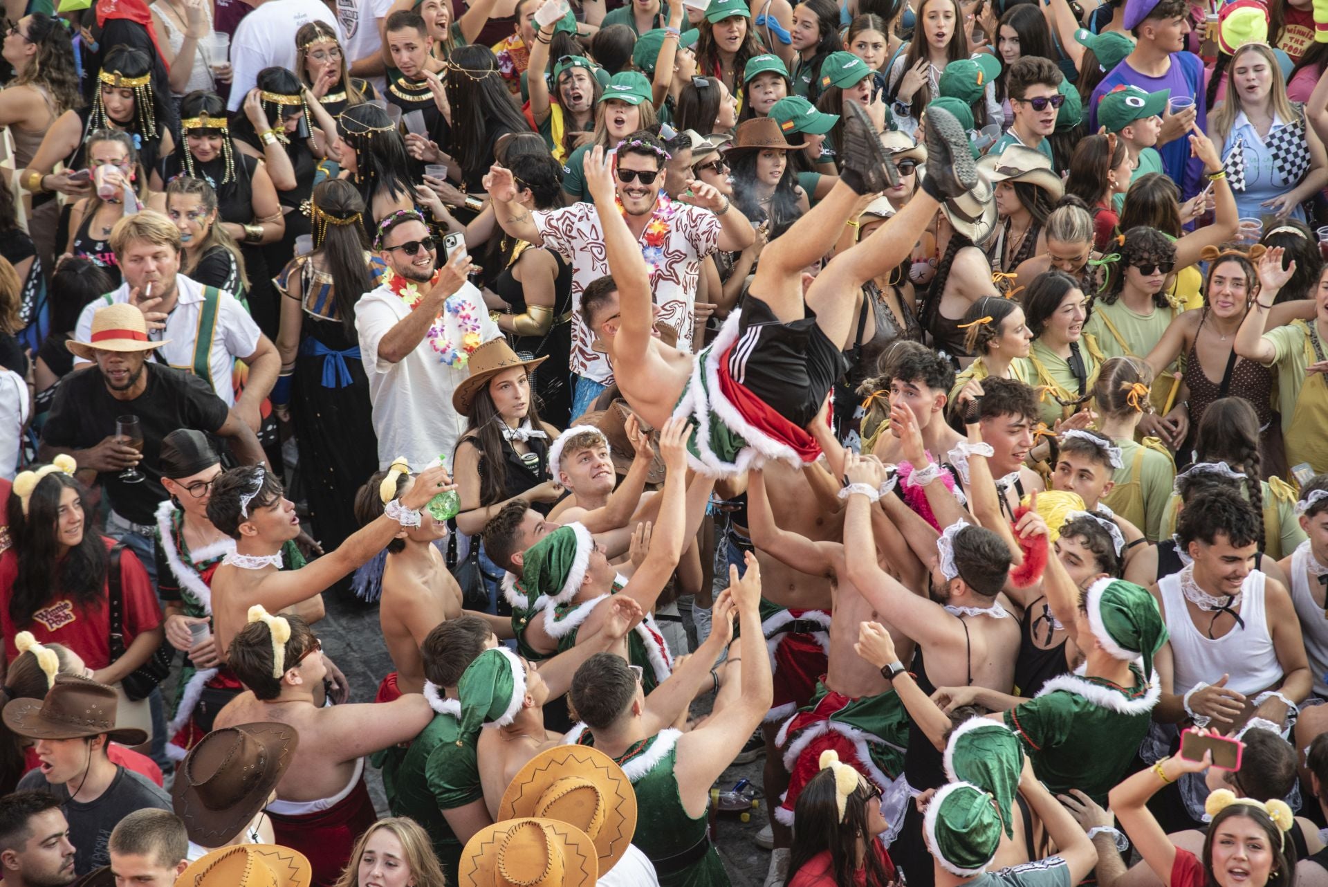 Fotos del inicio de las fiestas de La Granja de San Ildefonso