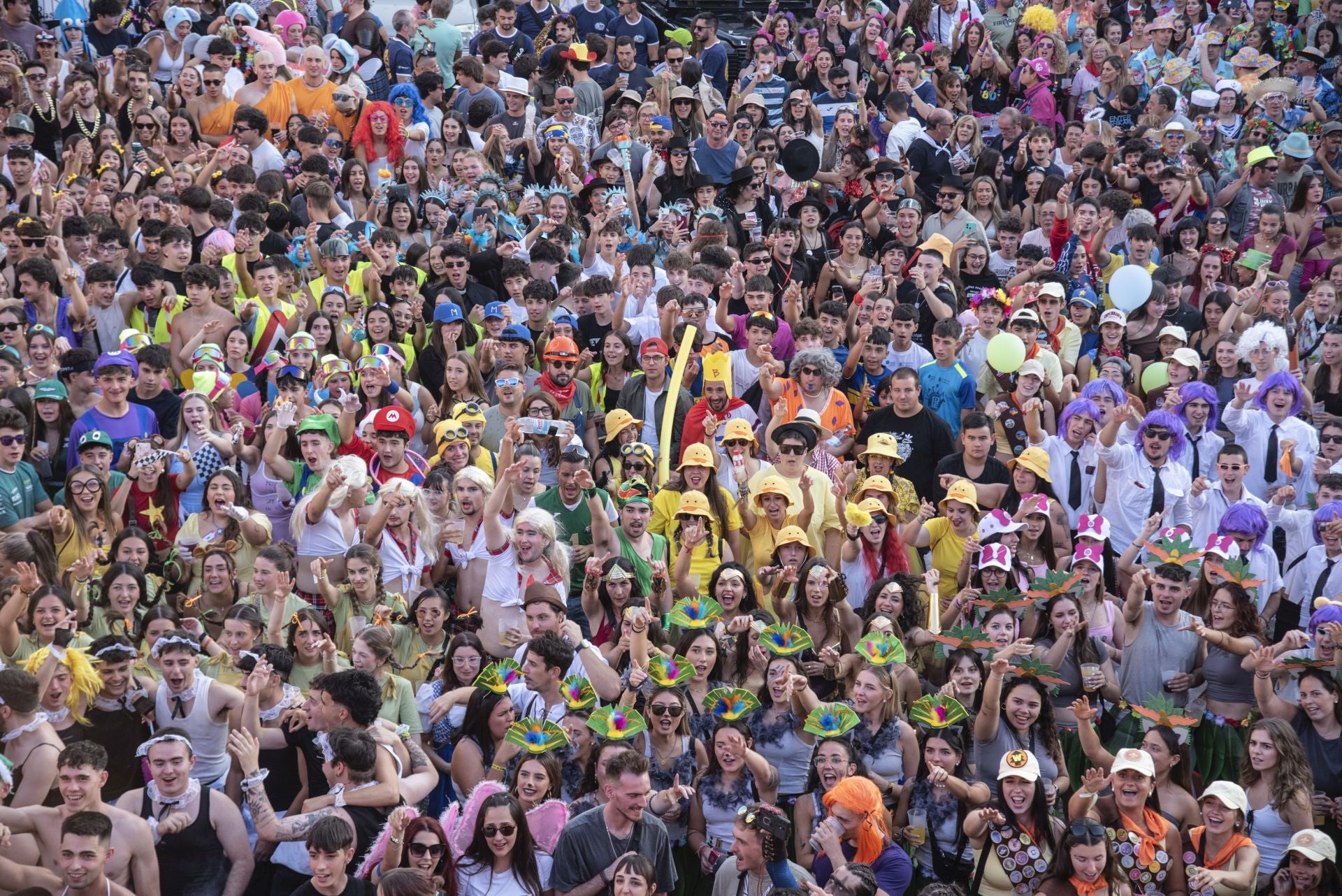 Fotos del inicio de las fiestas de La Granja de San Ildefonso