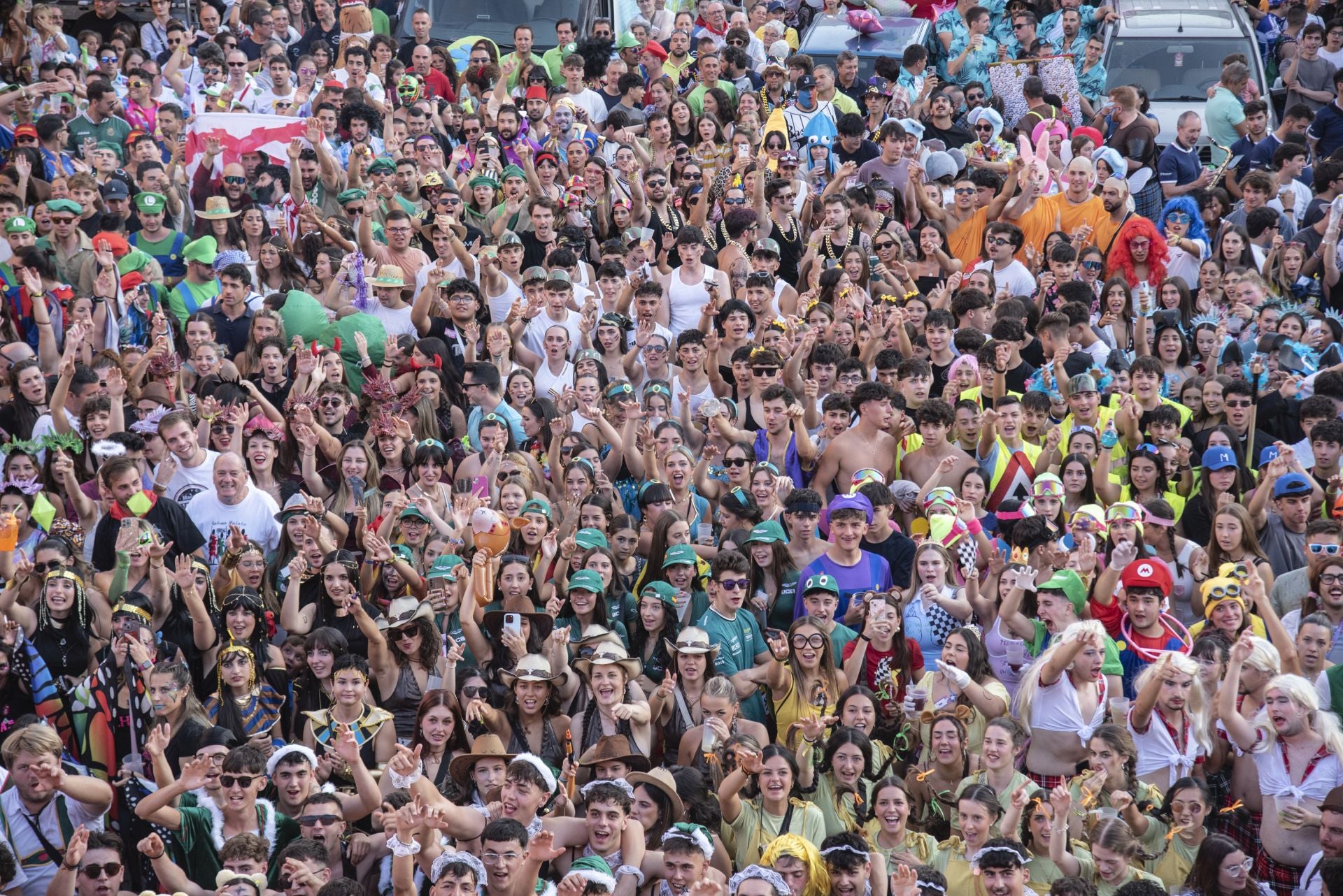 Fotos del inicio de las fiestas de La Granja de San Ildefonso