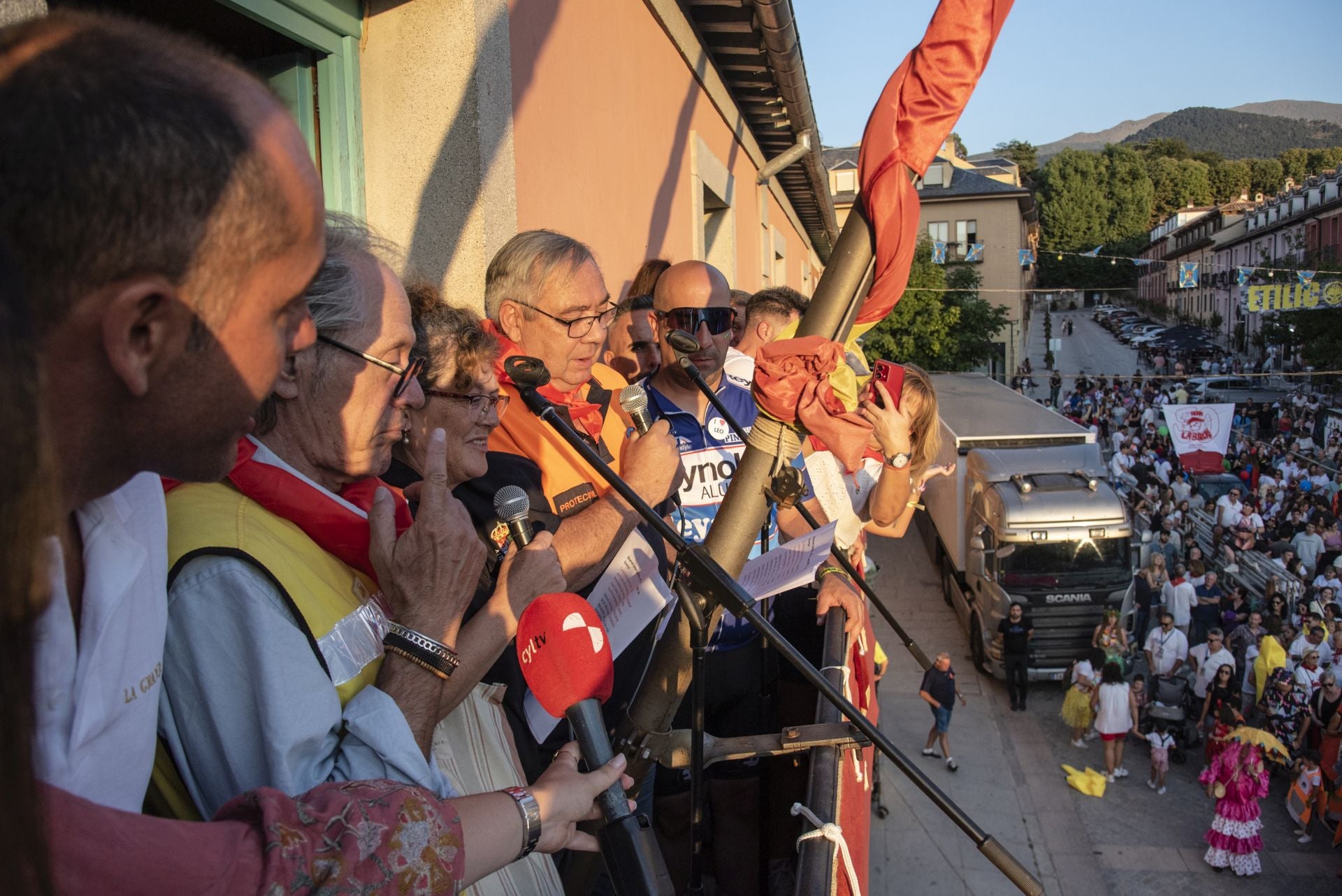 Fotos del inicio de las fiestas de La Granja de San Ildefonso