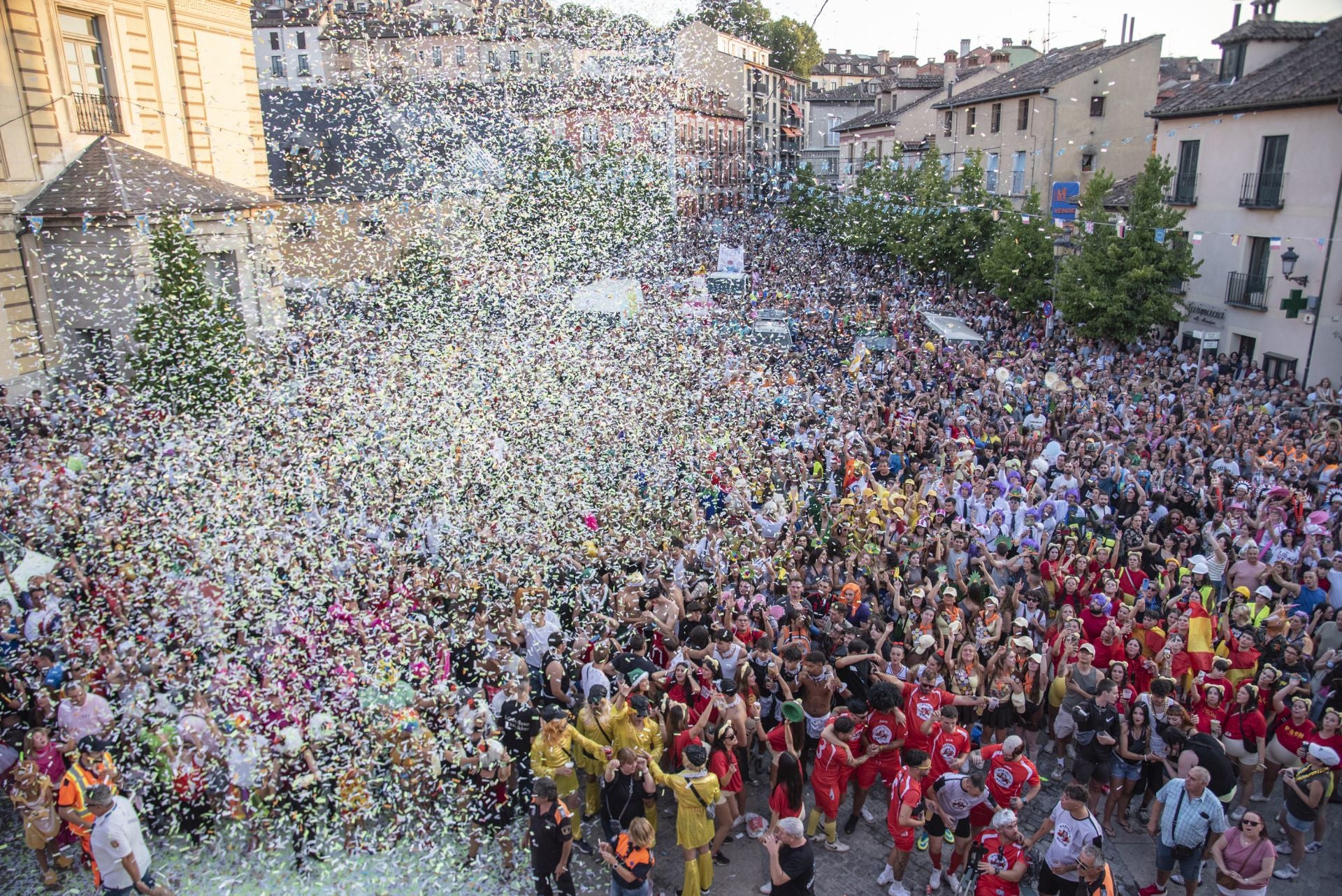 Fotos del inicio de las fiestas de La Granja de San Ildefonso