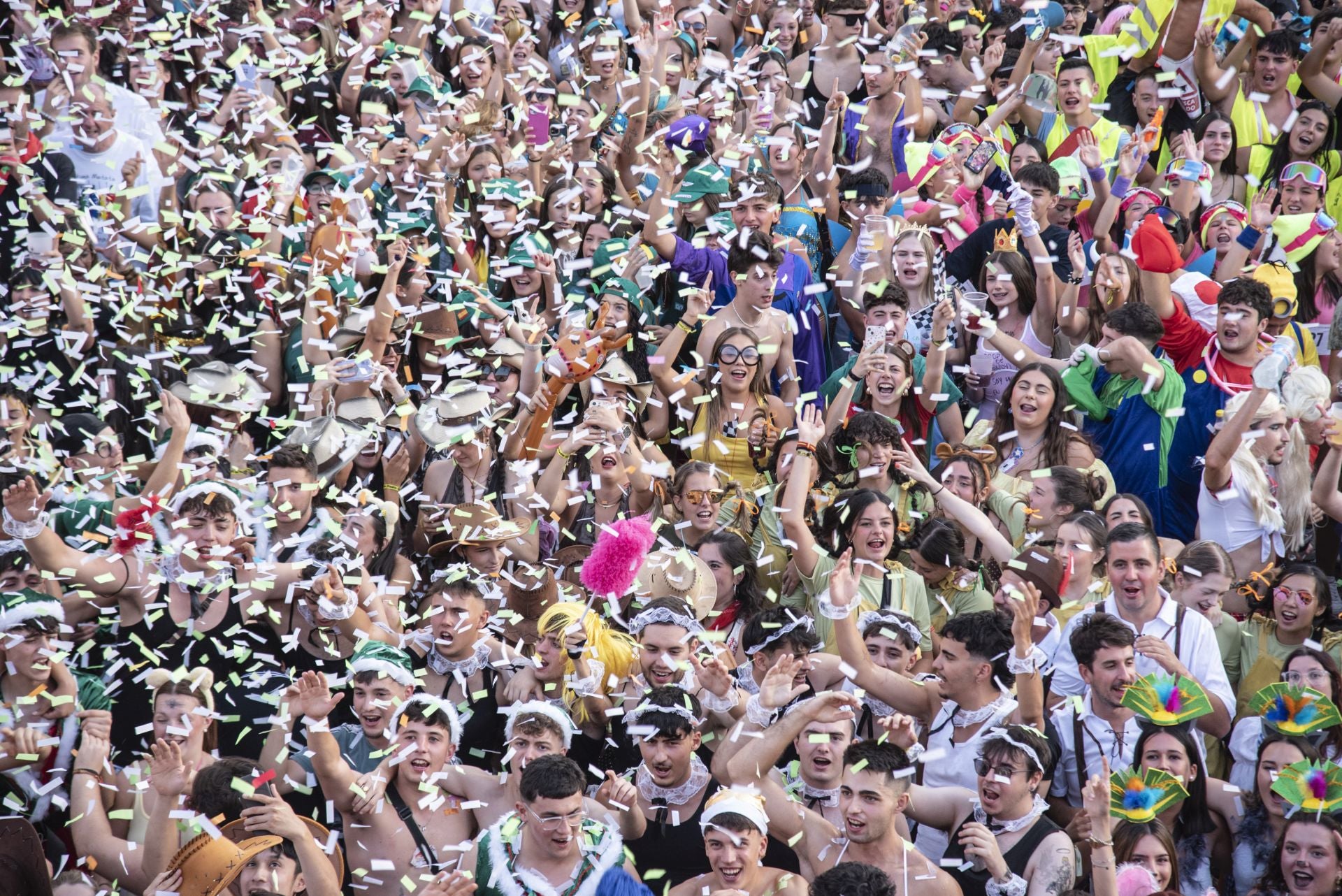 Fotos del inicio de las fiestas de La Granja de San Ildefonso