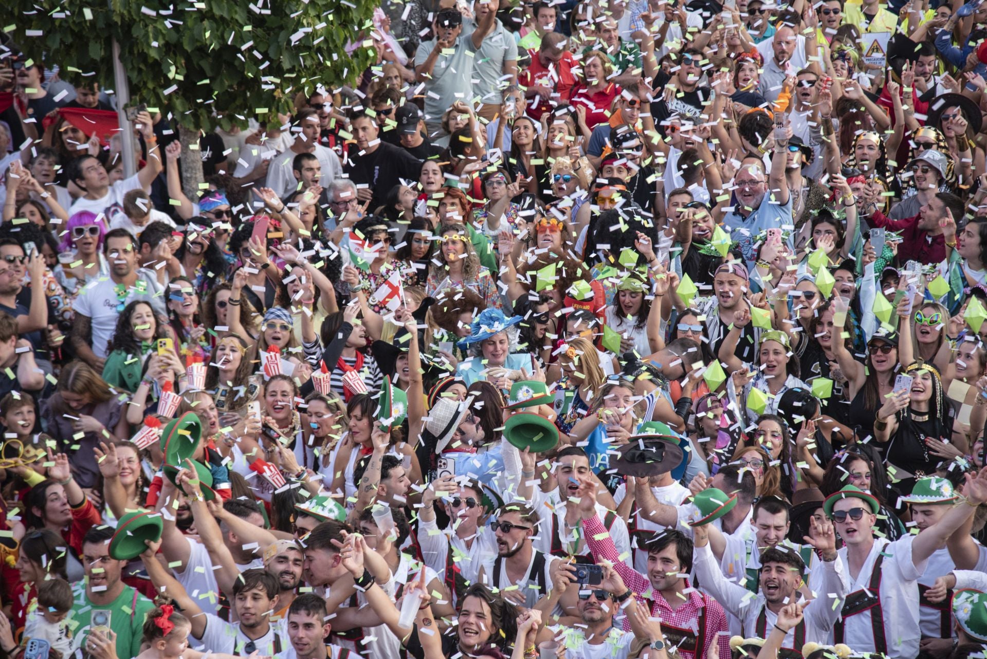 Fotos del inicio de las fiestas de La Granja de San Ildefonso