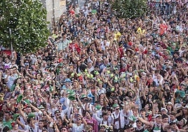 Comienzo de las fiestas de La Granja de San Ildefonso.