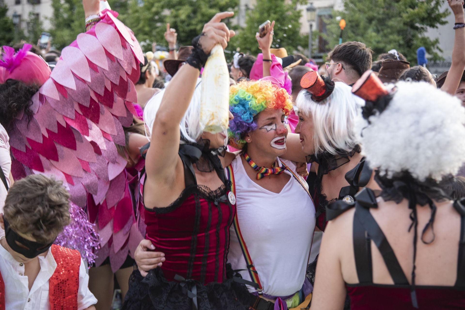 Fotos del inicio de las fiestas de La Granja de San Ildefonso