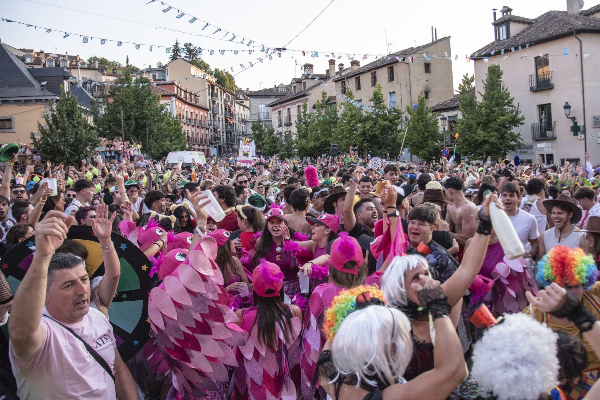 Fotos del inicio de las fiestas de La Granja de San Ildefonso