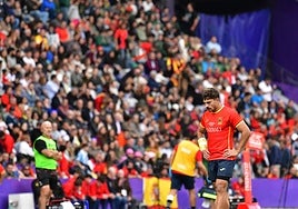 Imagen del último España-Fiyi jugado en el estadio Zorrilla.