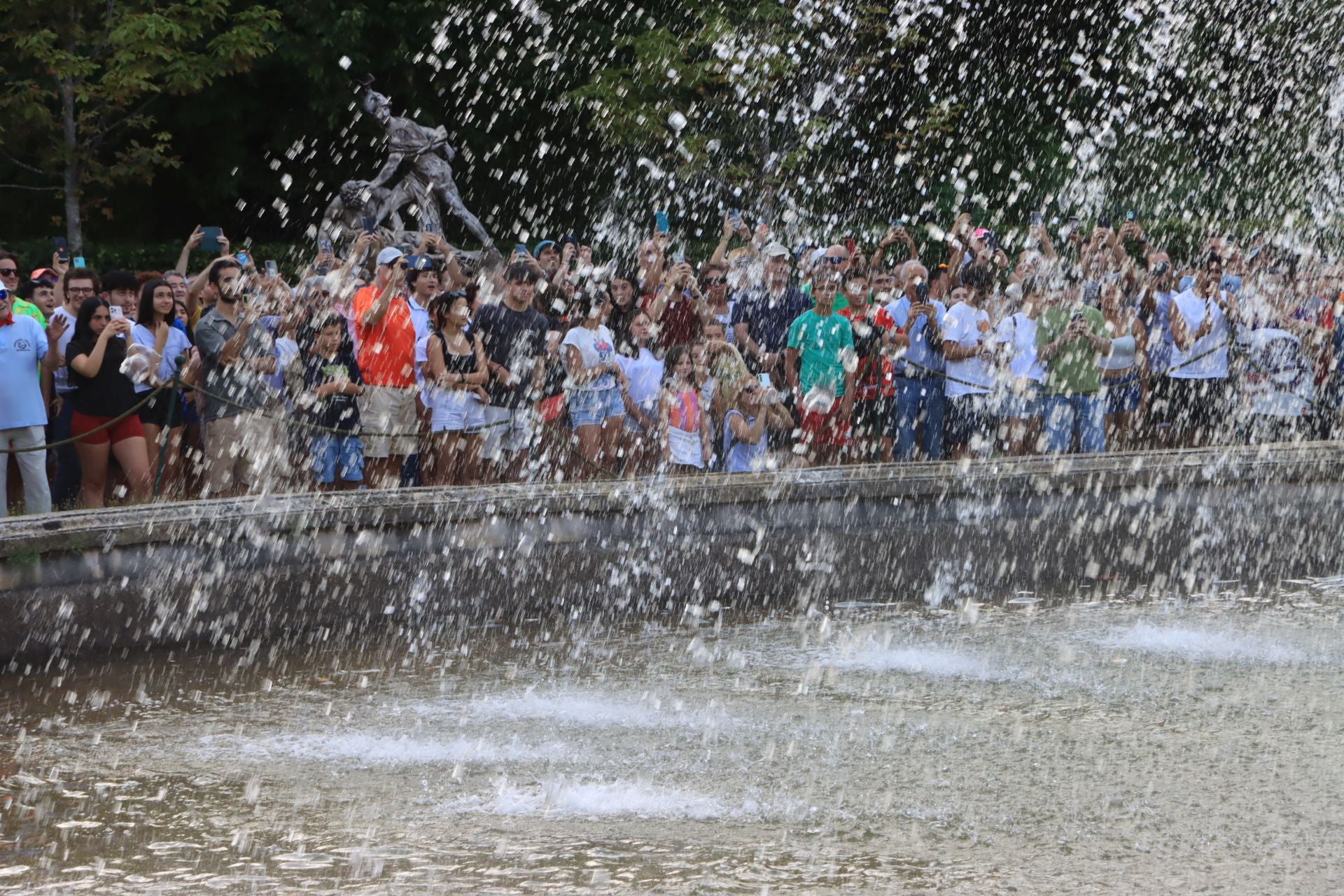 Las fuentes de La Granja, en imágenes