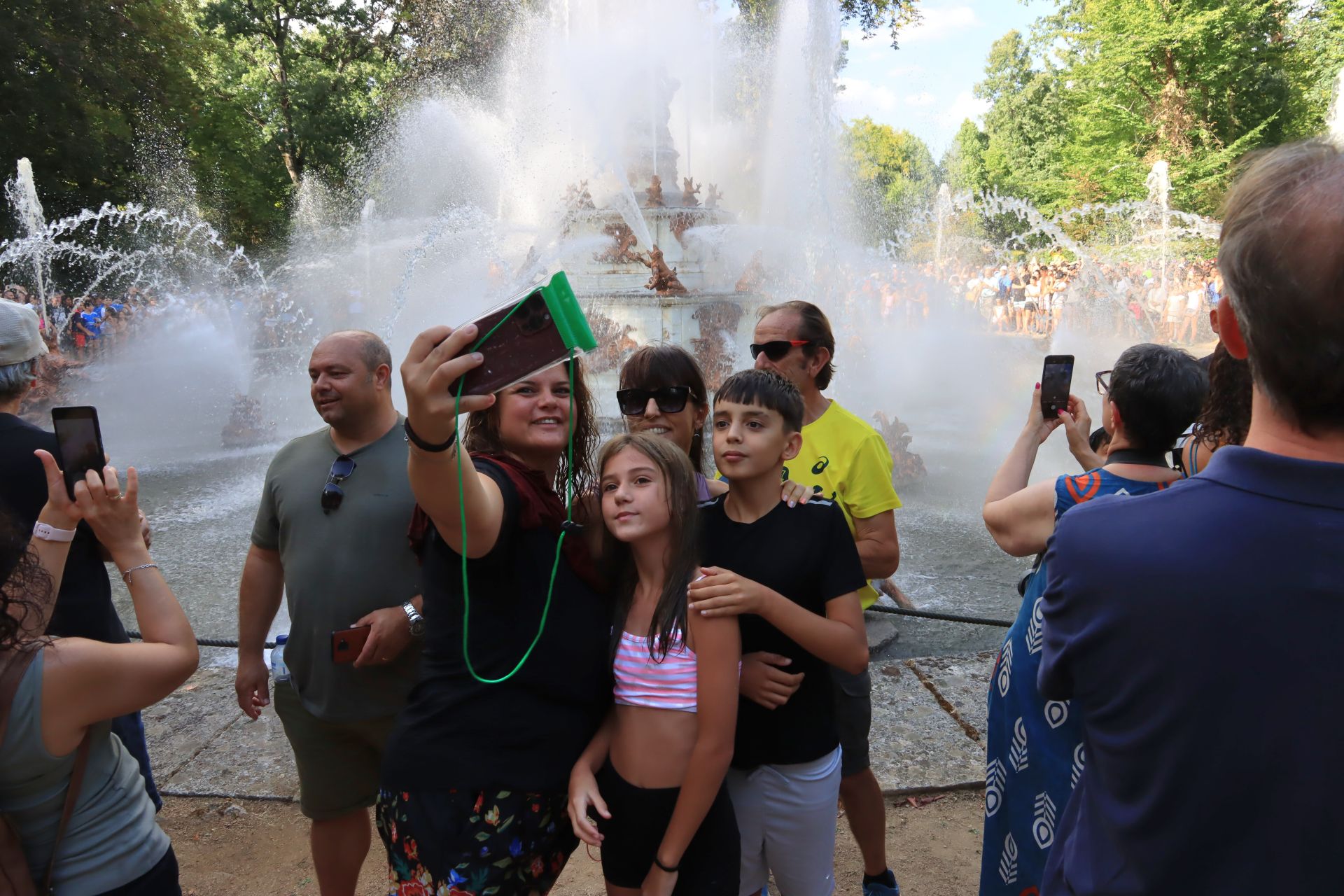 Las fuentes de La Granja, en imágenes