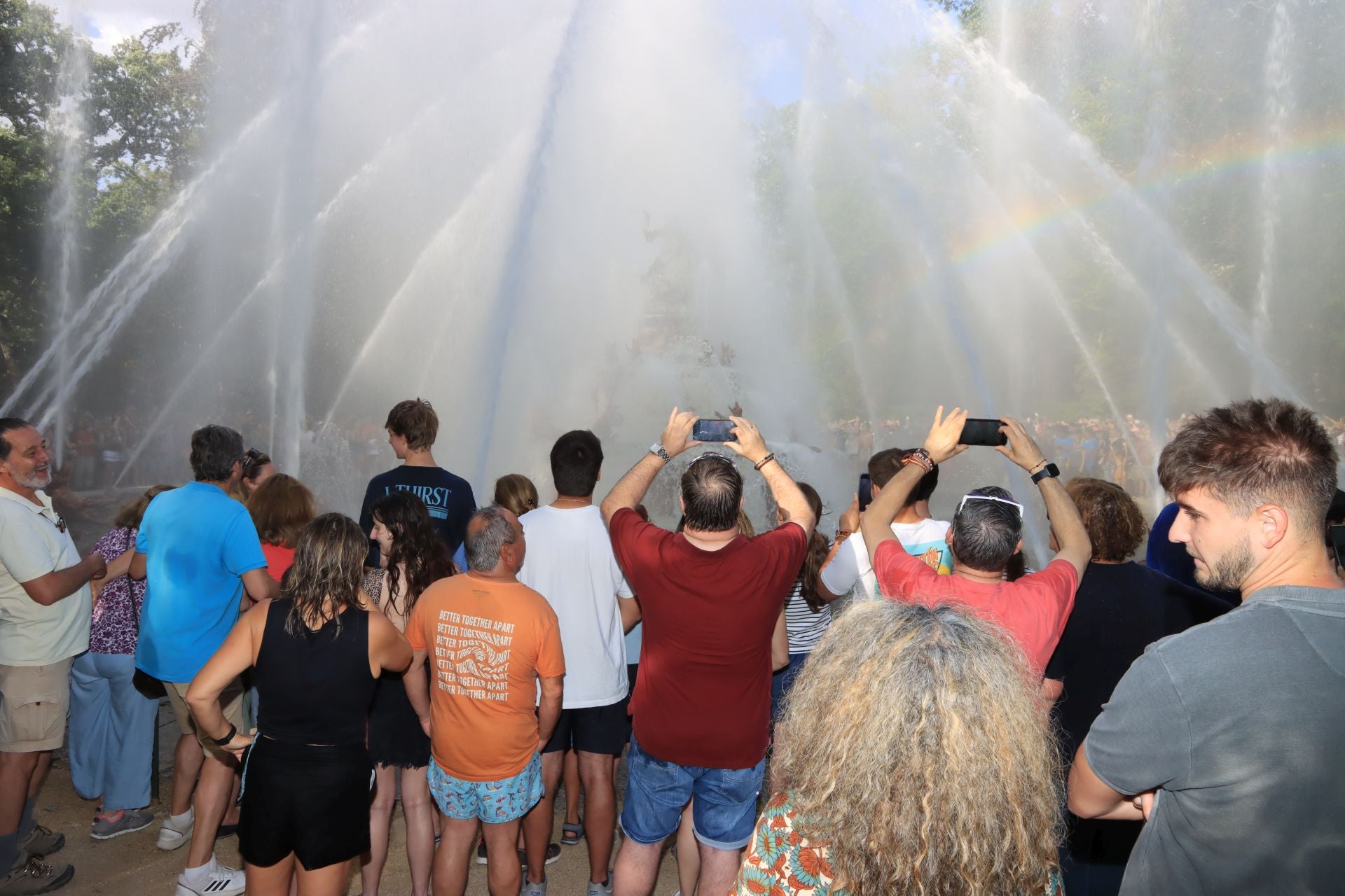 Las fuentes de La Granja, en imágenes
