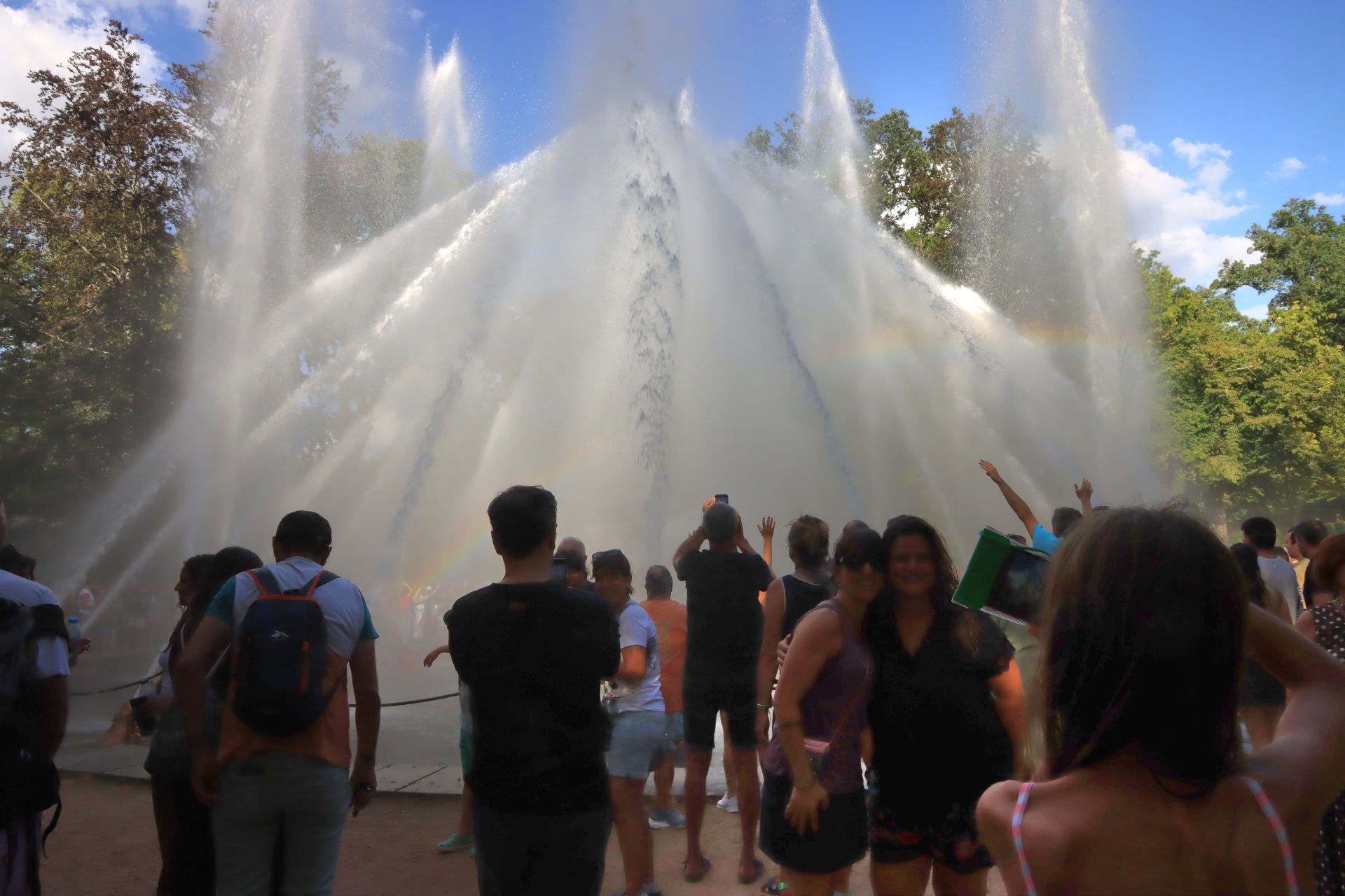 Las fuentes de La Granja, en imágenes