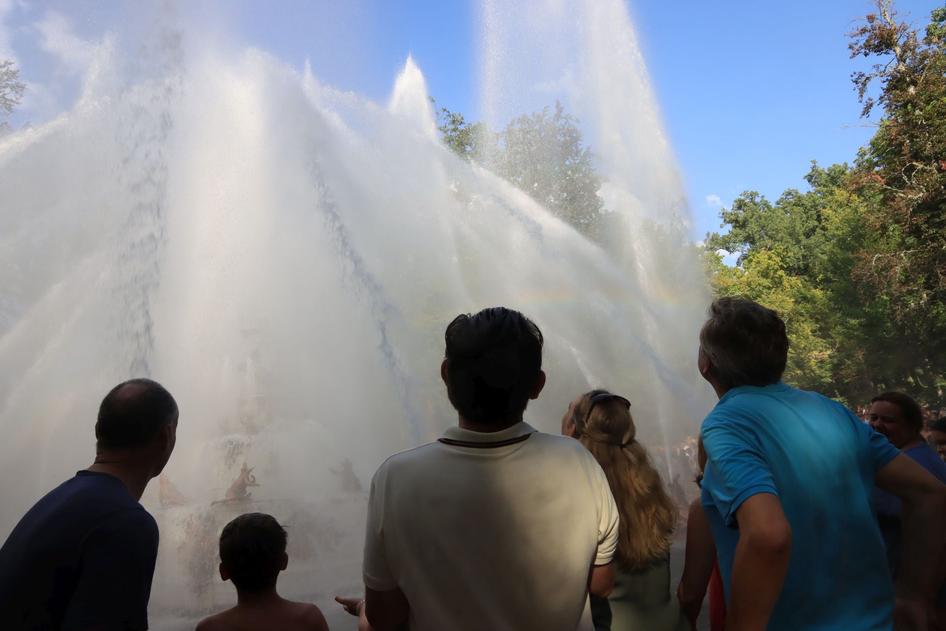 Las fuentes de La Granja, en imágenes