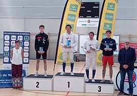 Podio de la pasada edición con la victoria del campeón portugués Filipe Frazao.