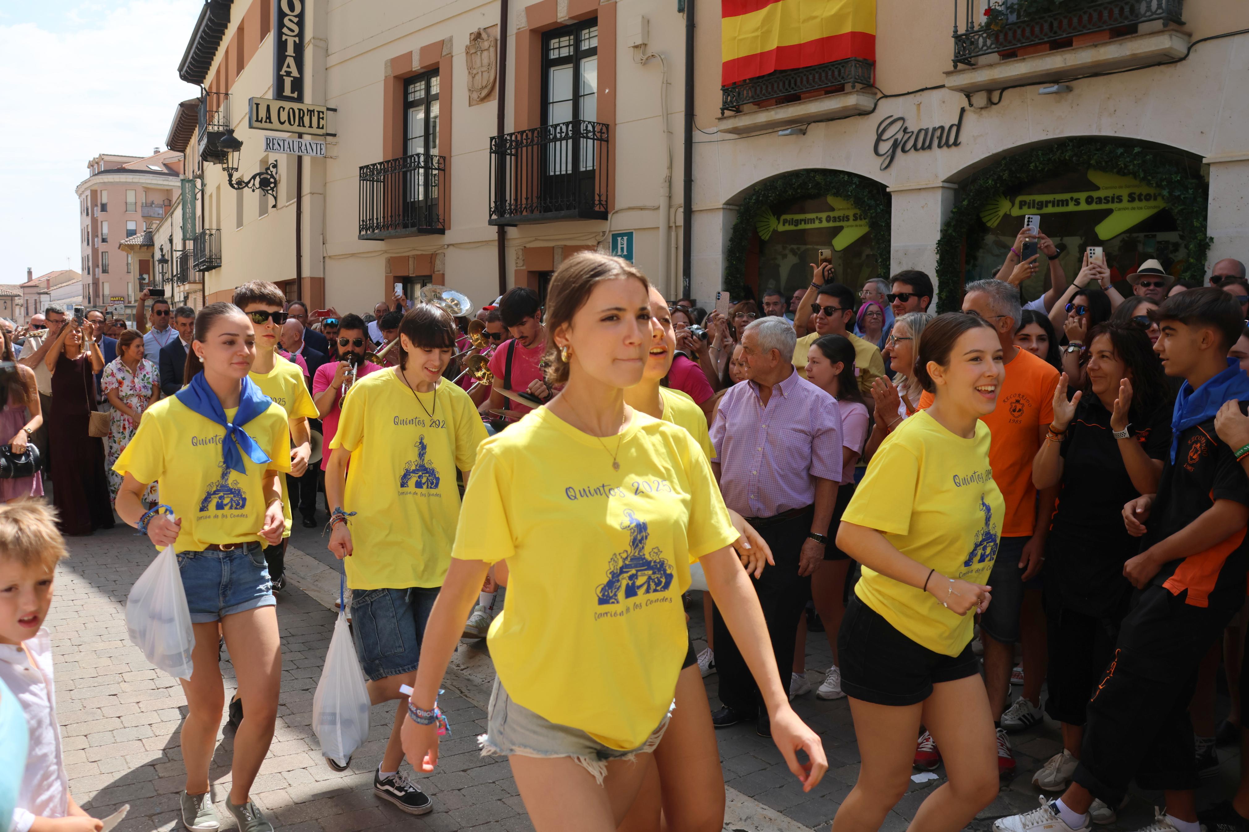 Los Quintos de Carrión de los Condes se rinden a San Zoilo