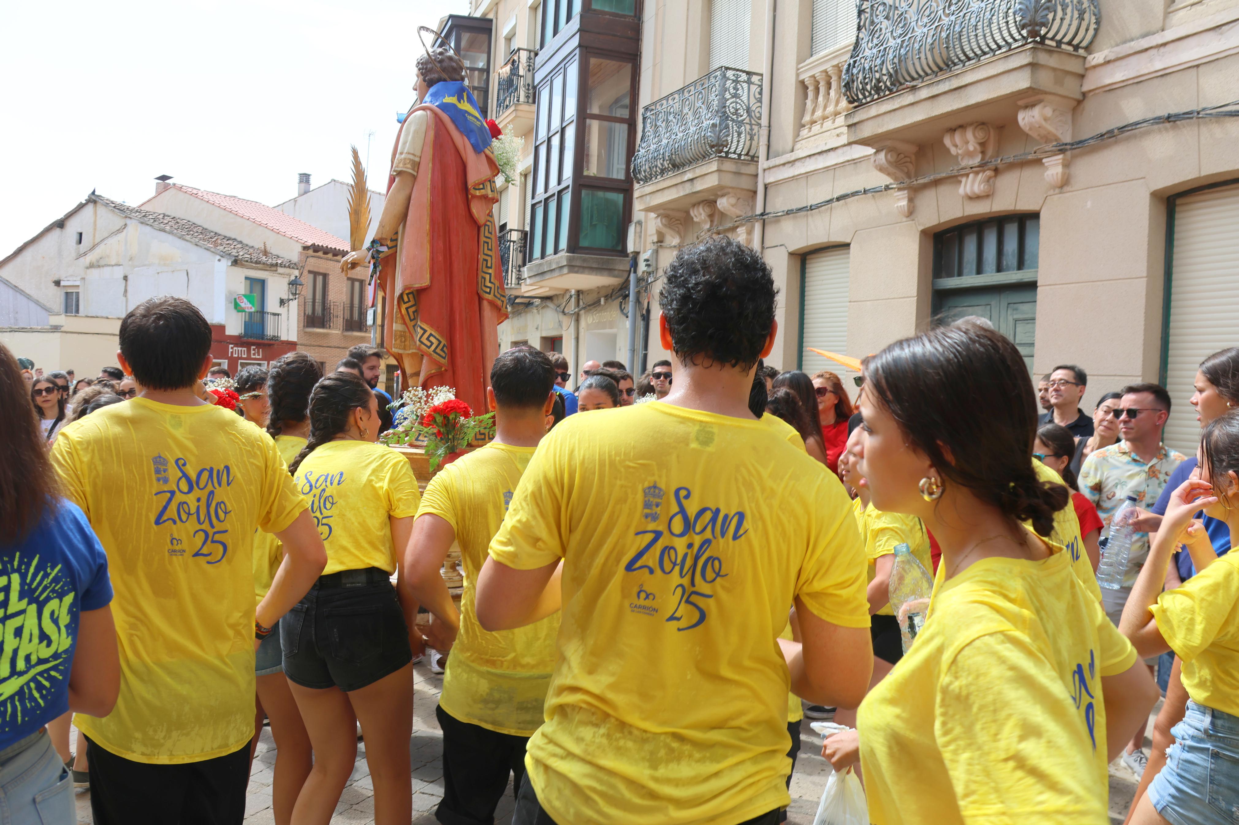 Los Quintos de Carrión de los Condes se rinden a San Zoilo