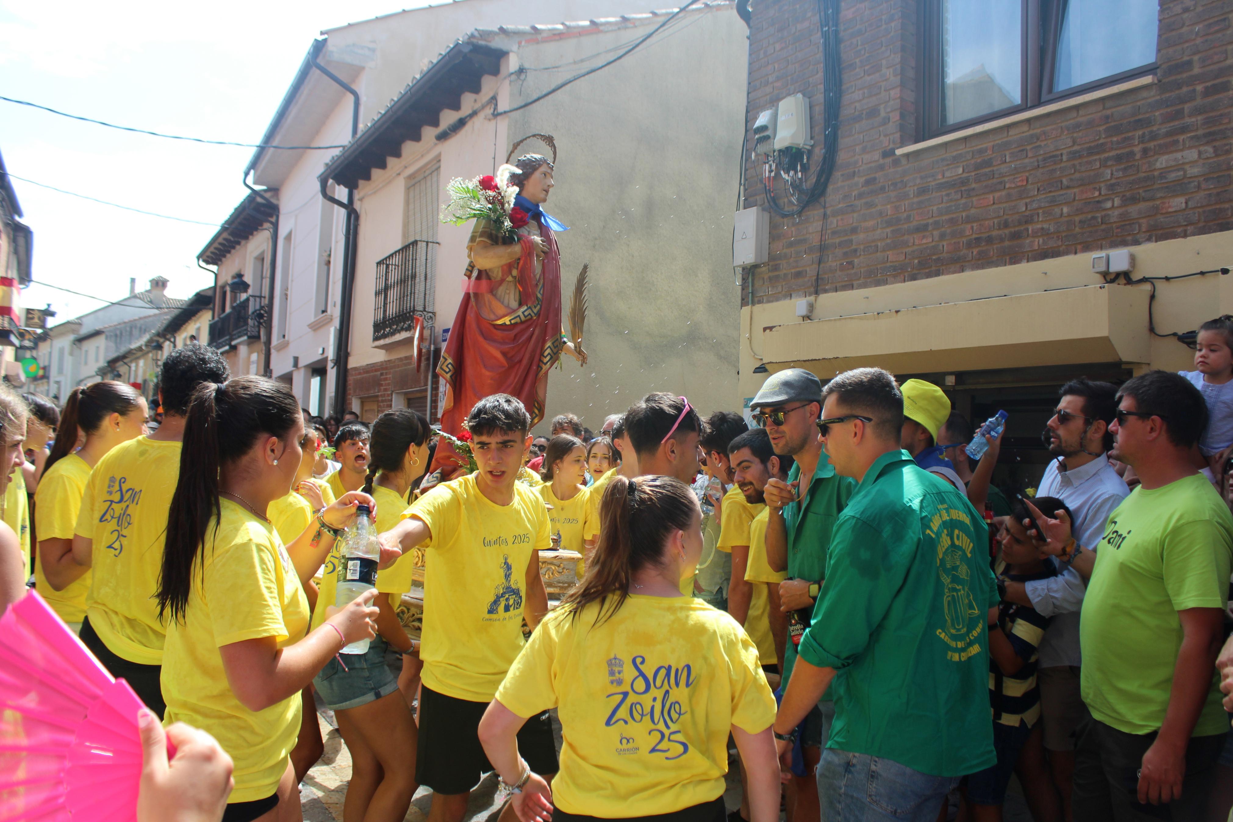 Los Quintos de Carrión de los Condes se rinden a San Zoilo