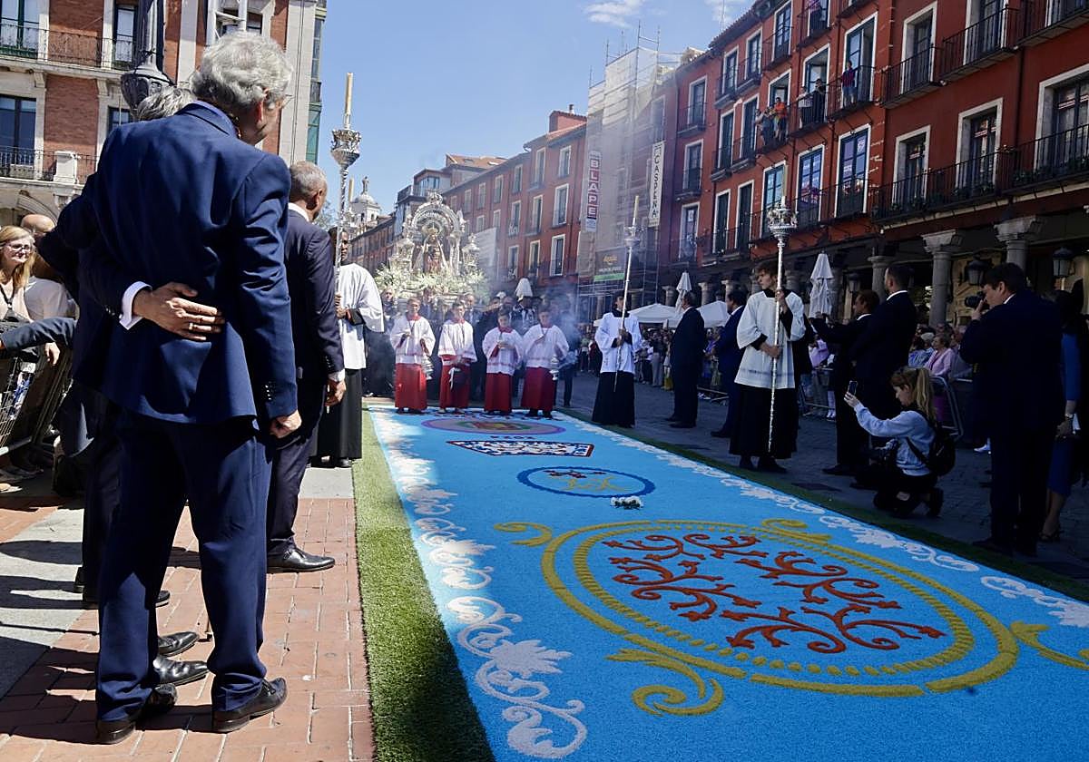 Procesión de la Virgen de San Lorenzo en Valladolid.