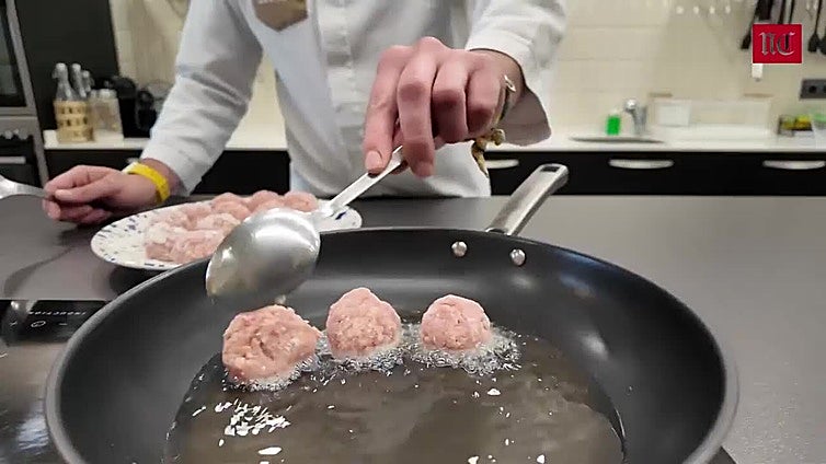 Receta de Albóndigas de conejo al ajillo