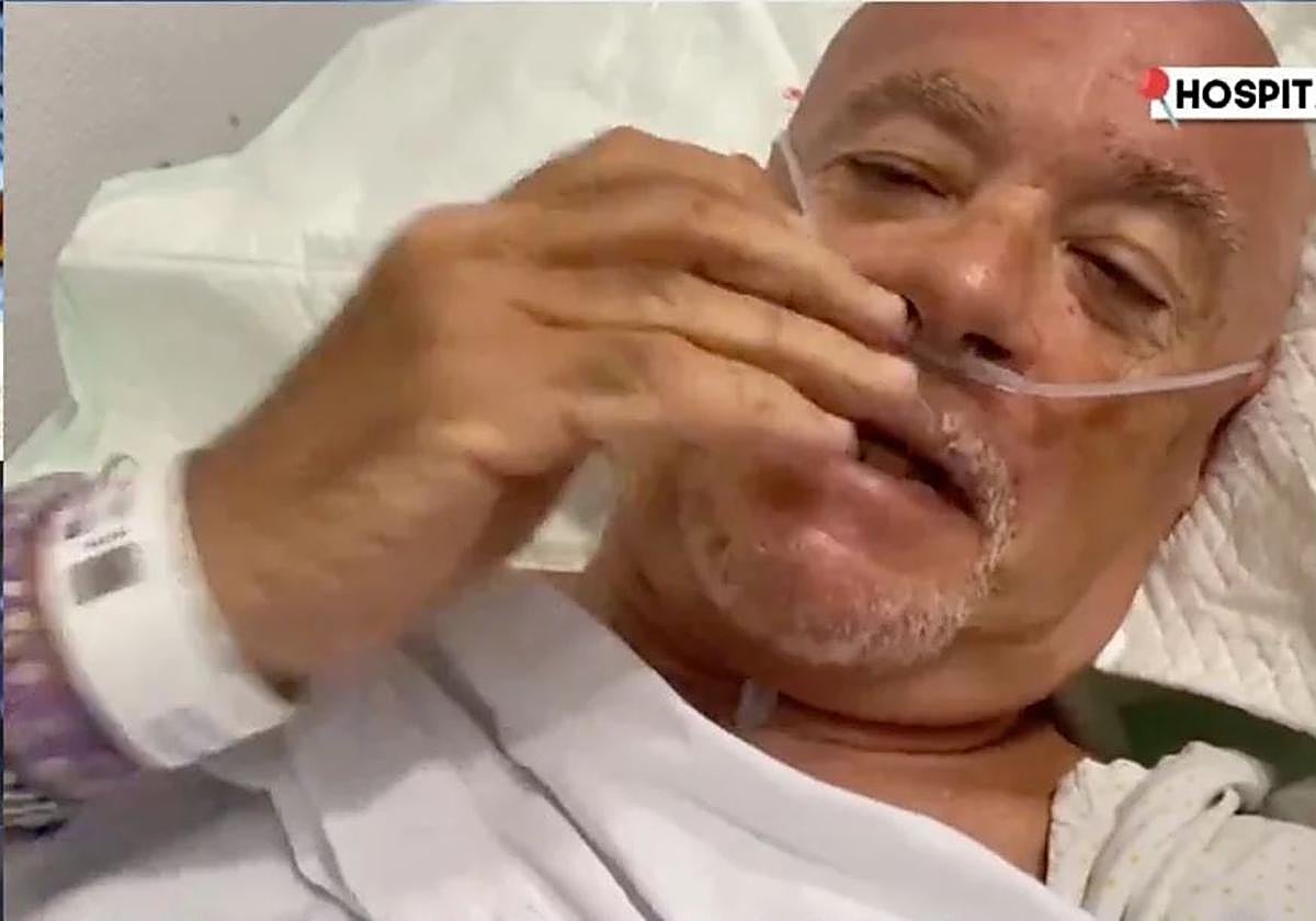 Alfredo Duro, en el Hospital de La Paz.