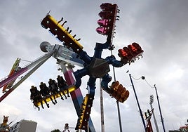 La atracción 'High Energy' en la feria de la Semana Grande de Santander