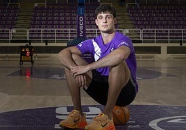 Juan García-Abril, jugador del CBC Valladolid.