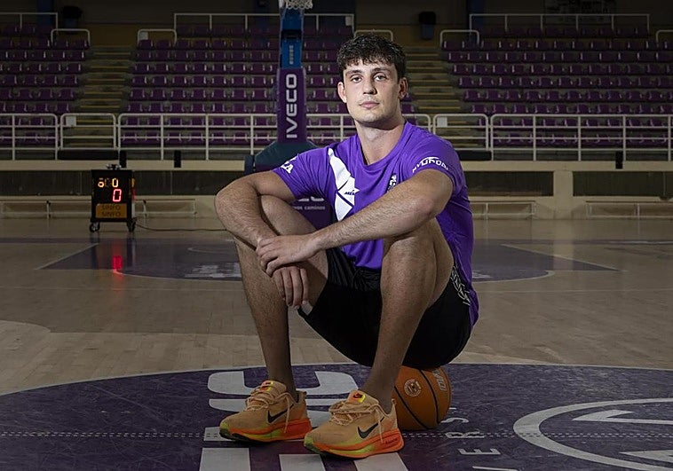 Juan García-Abril, jugador del CBC Valladolid.