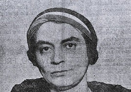 Francisca Bohigas Gavilanes en 1933.