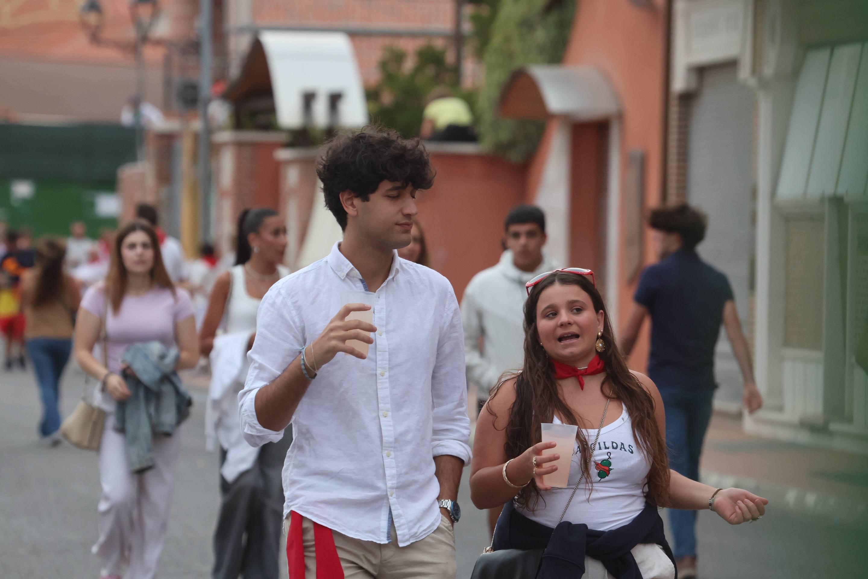 Las imágenes del encierro en Pedrajas de San Esteban
