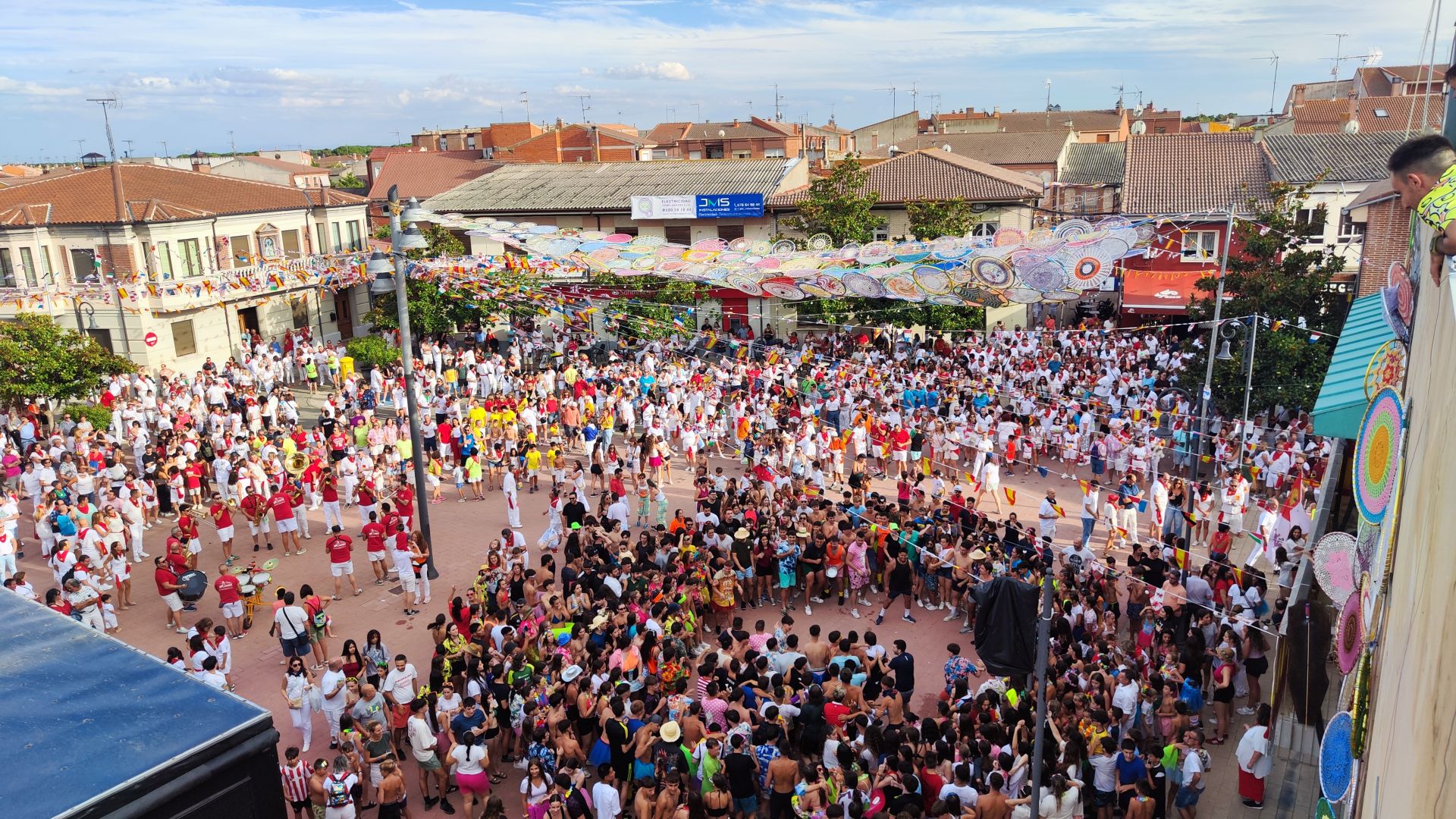 Las imágenes del inicio de las fiestas de Pedrajas