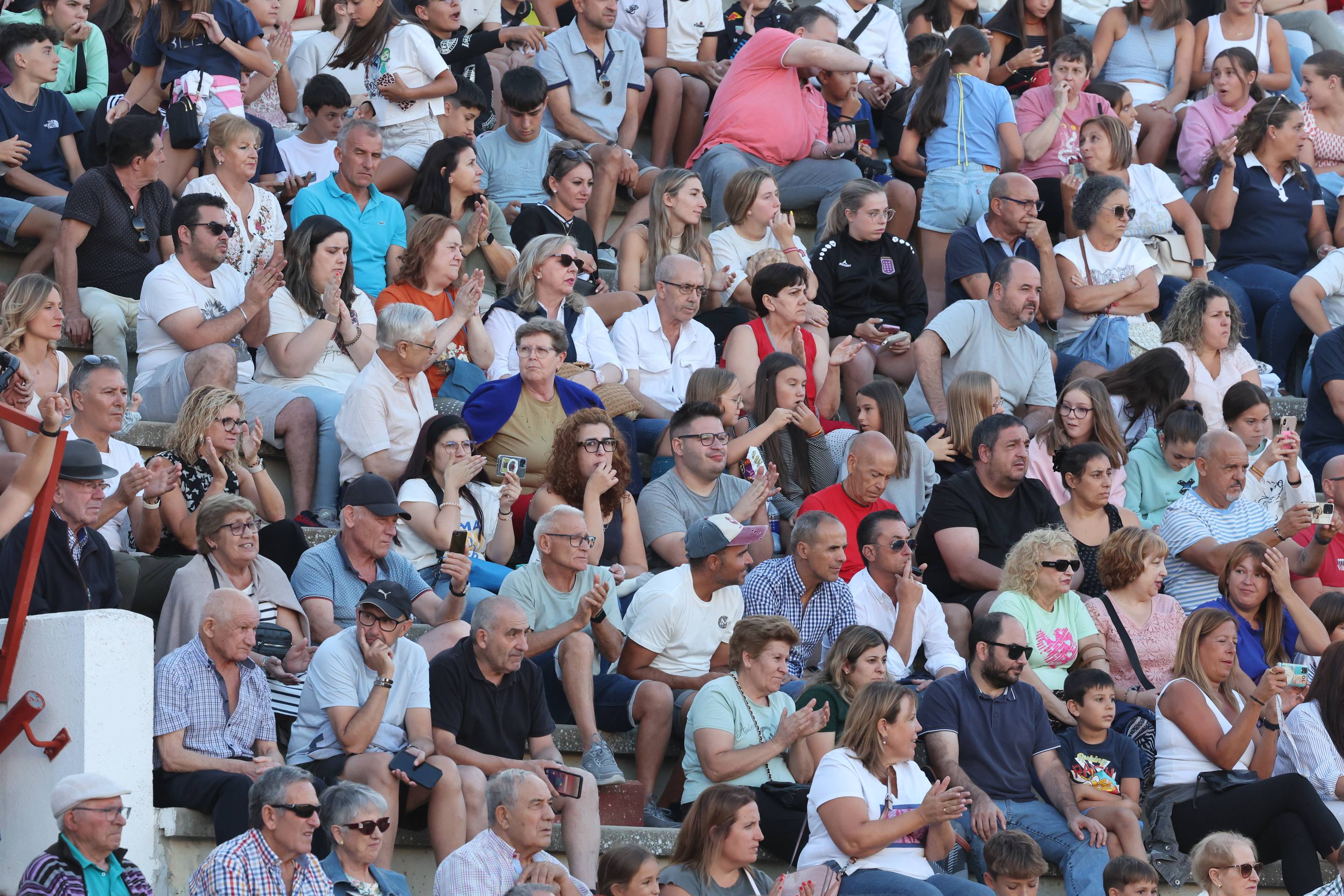 El encierro de bueyes y el desenjaule de novillos de Medina del Campo, en imágenes