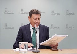 Carriedo detalla las ayudas a los afectados por los incendios.