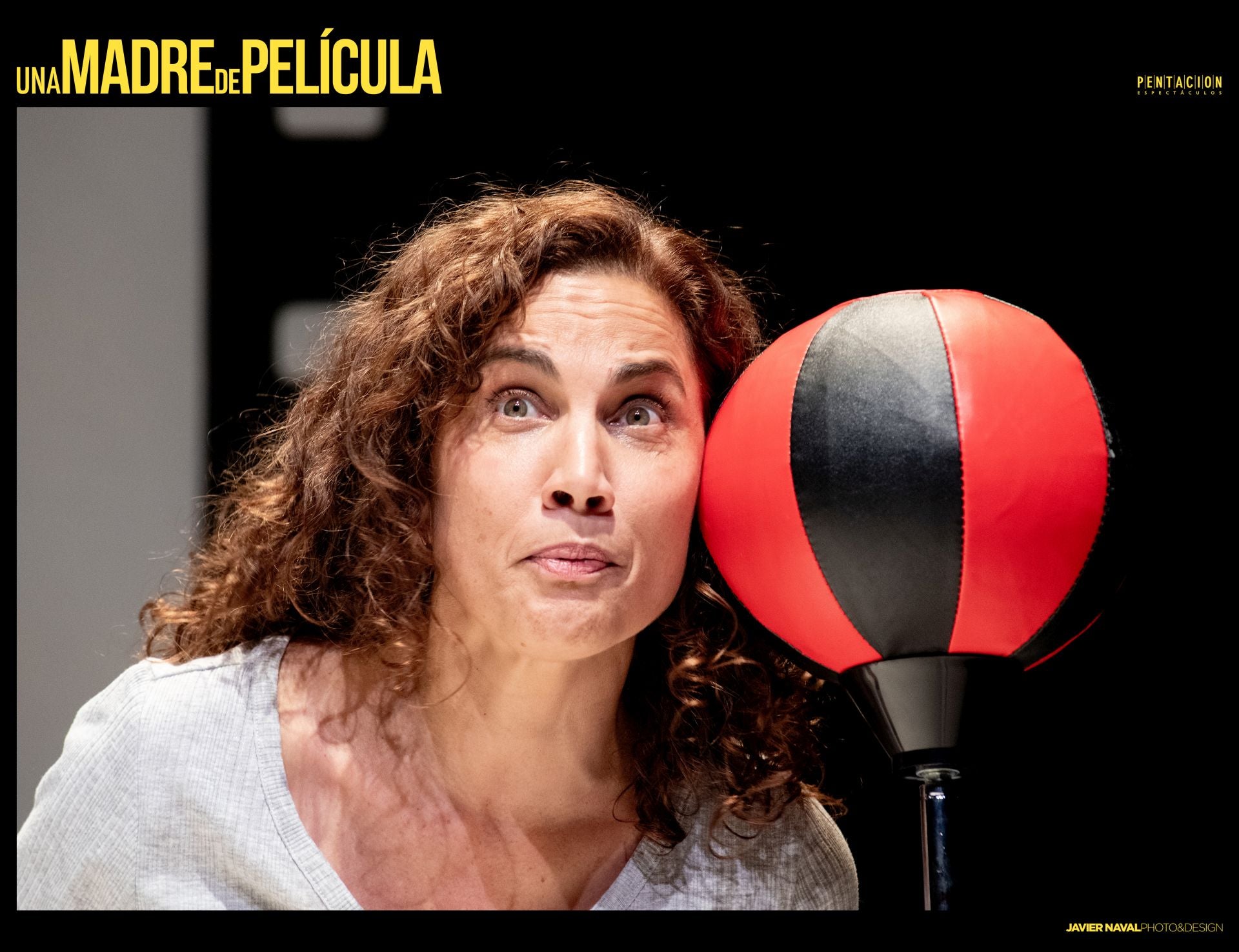 Toni Acosta protagoniza la obra 'Una madre de película'.