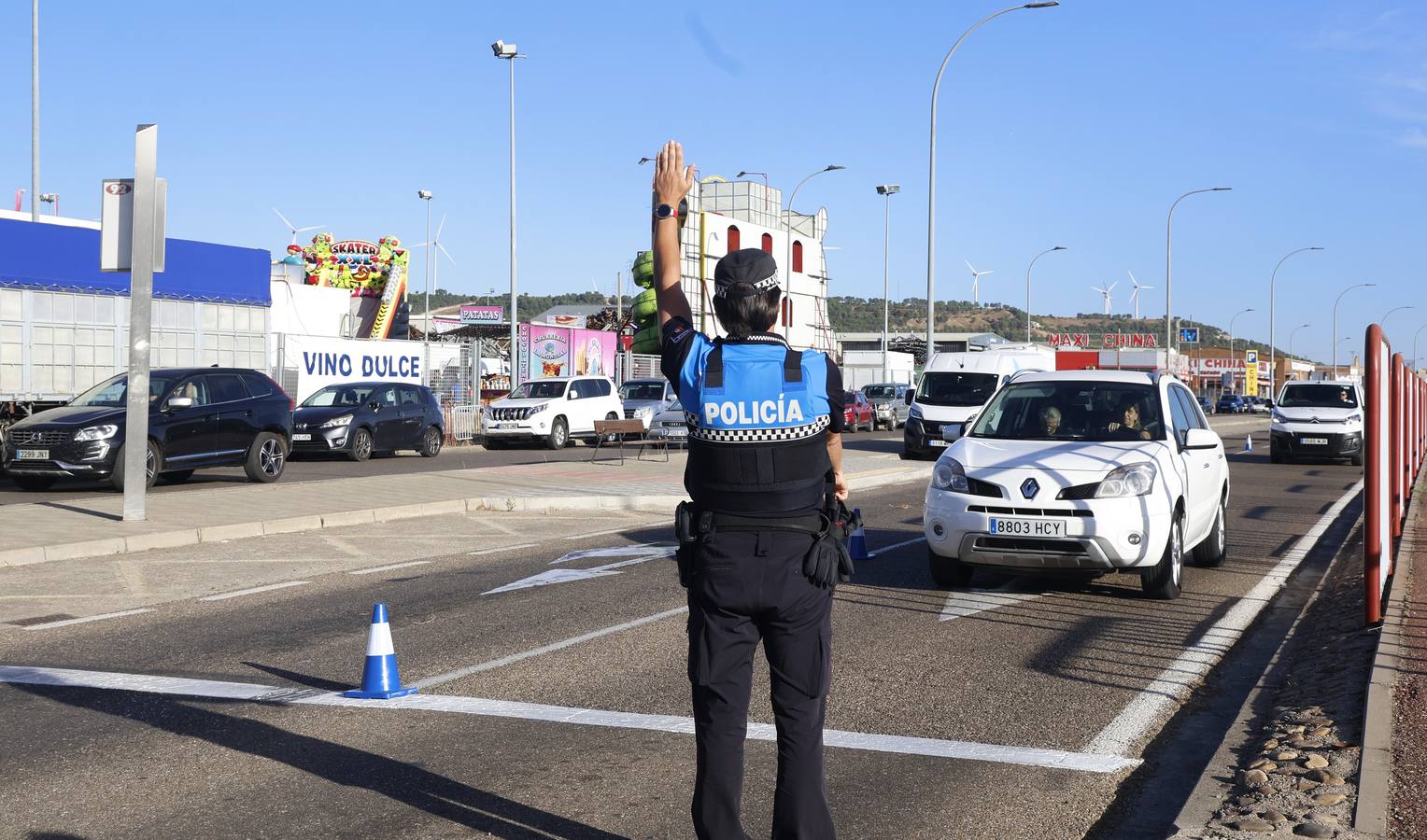 El Recinto Ferial ha dado el chupinazo festivo en Palencia