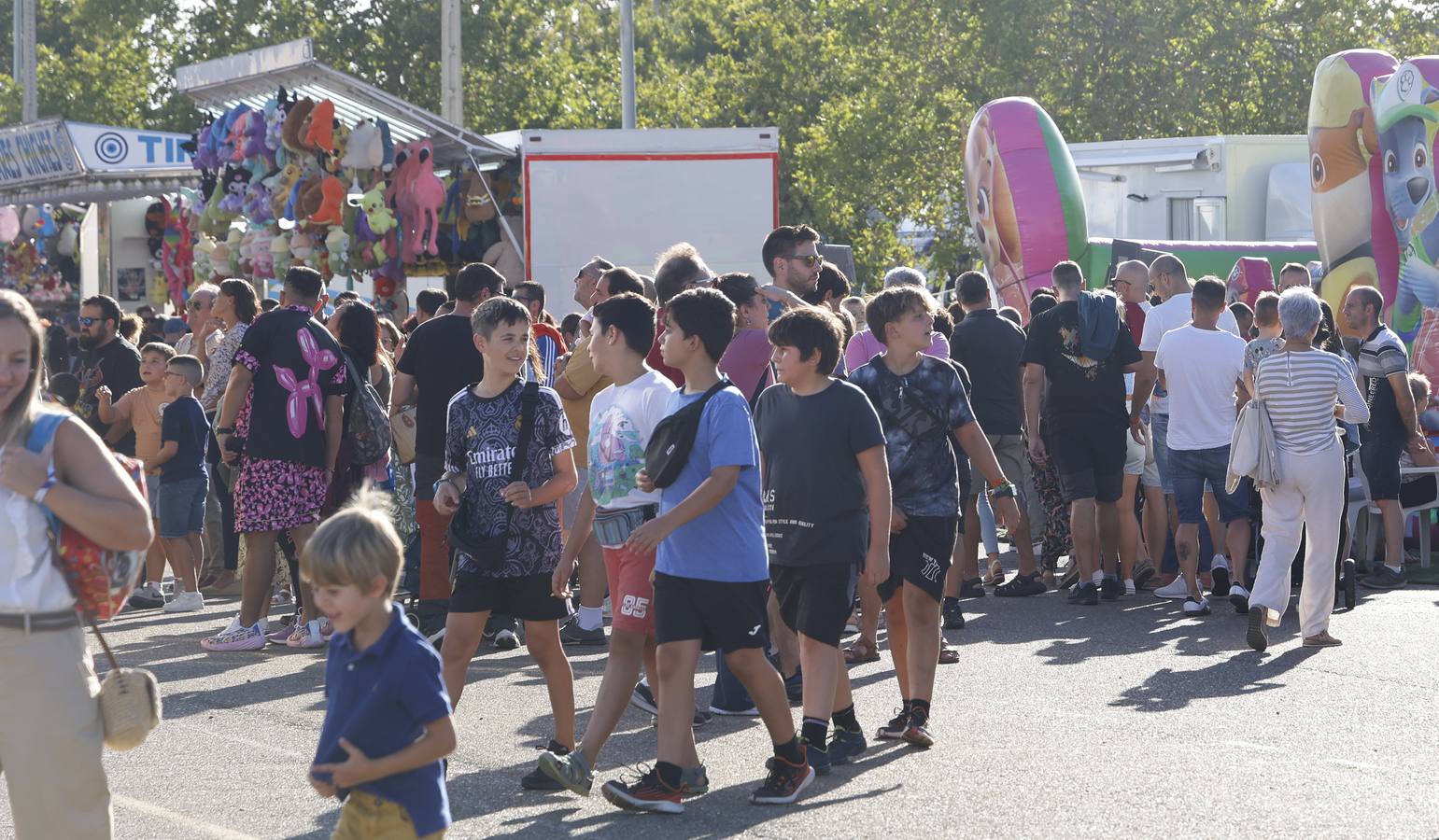 El Recinto Ferial ha dado el chupinazo festivo en Palencia