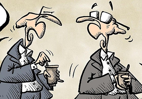 La viñeta de Sansón: Senadores al tajo
